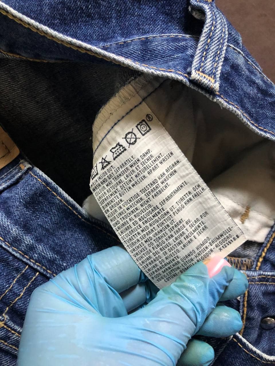 Levi's Vintage Levi's 607 Regular Fit Straight Leg Jeans Size US 32 / EU 48 - 3 Thumbnail