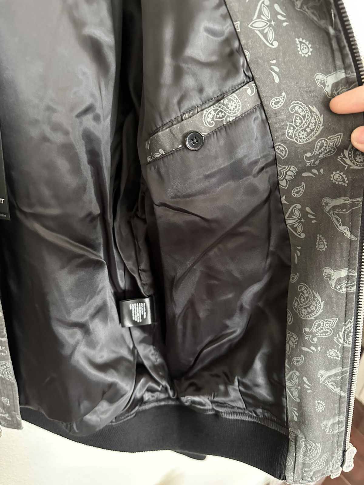 Represent Clo. Represent Paisley Bomber Jacket Size US M / EU 48-50 / 2 - 3 Thumbnail