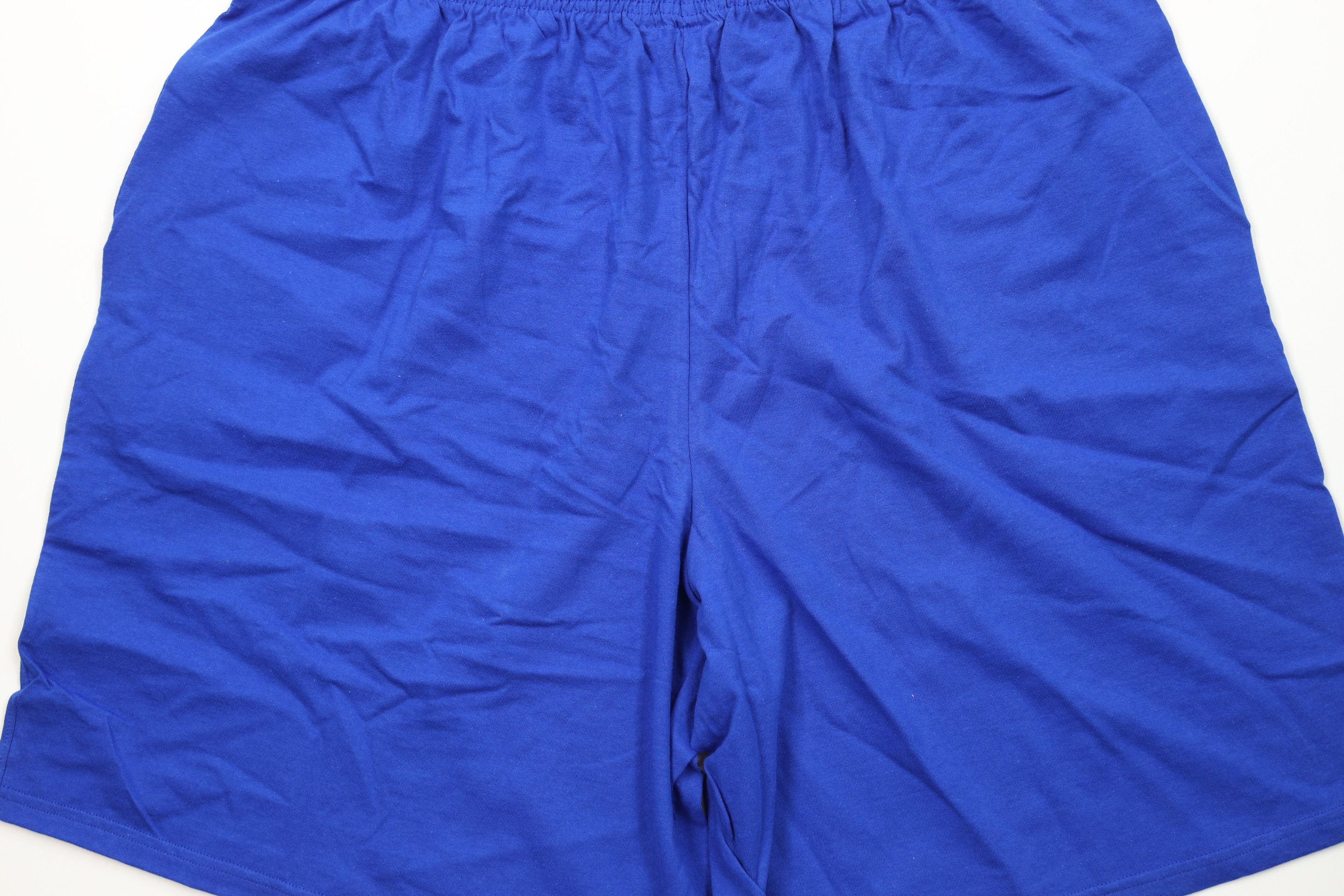 Champion Vintage Champion Classic Logo Above Knee Shorts Blue Cotton Size US 38 / EU 54 - 11 Thumbnail