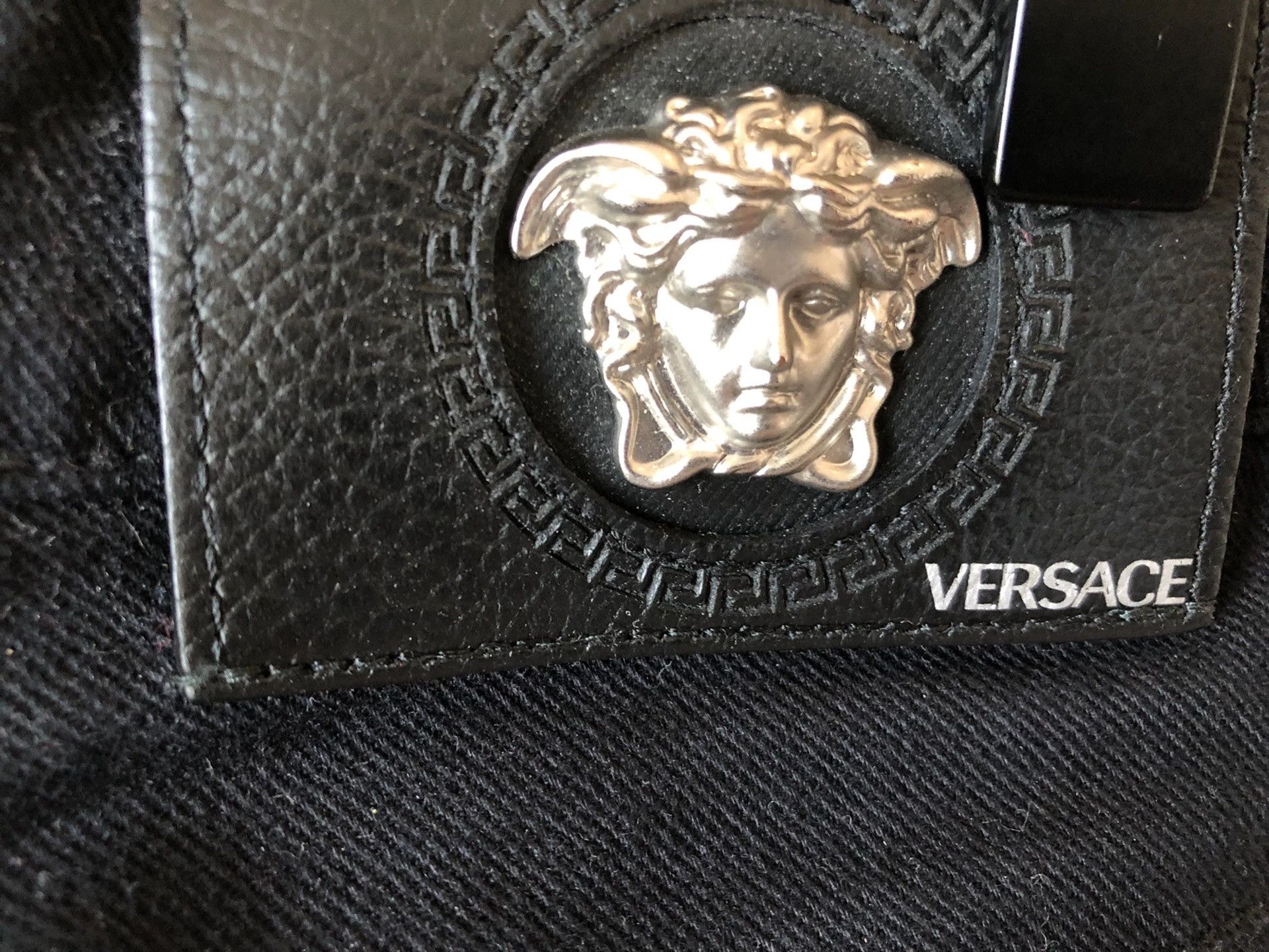 Versace Versace Main Line Black Ankle Zip Jeans Size US 30 / EU 46 - 8 Thumbnail