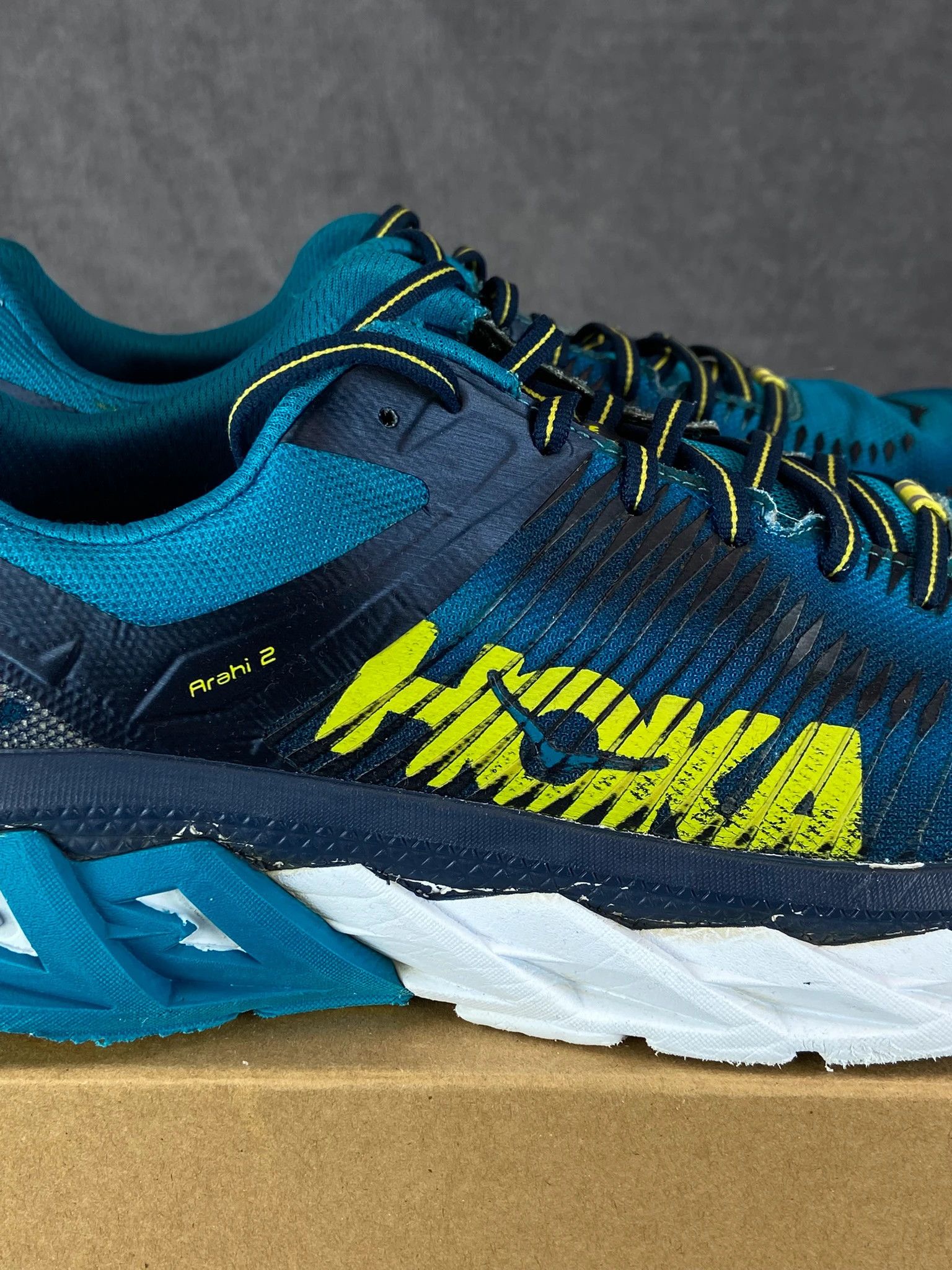Hoka HOKA One One Blue Running Shoes Size 47 1/3 Size US 14 / EU 47 - 7 Thumbnail