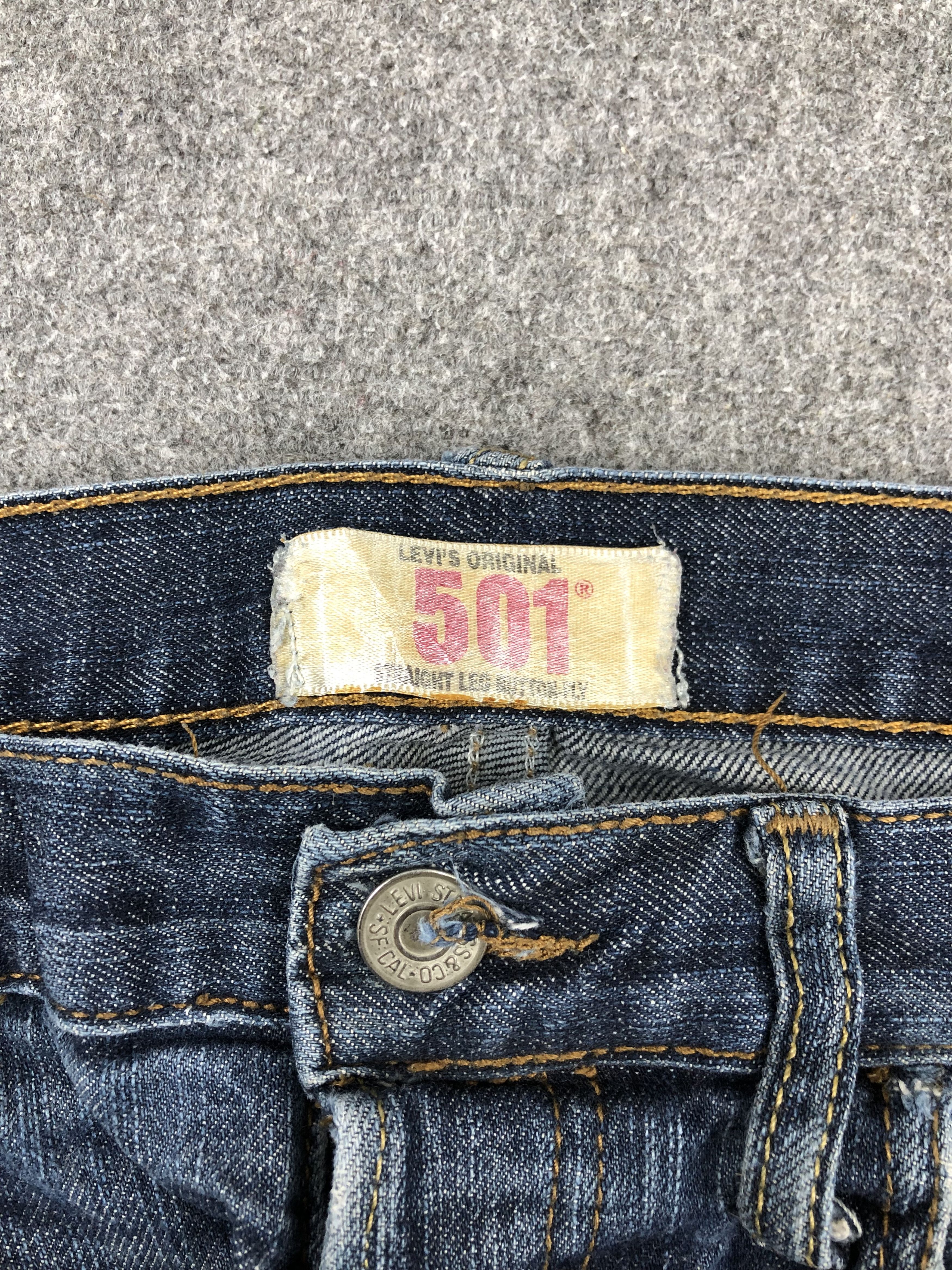 Levi's Vintage Levis 501 Button Fly Jeans DPP0259 Size US 36 / EU 52 - 7 Thumbnail