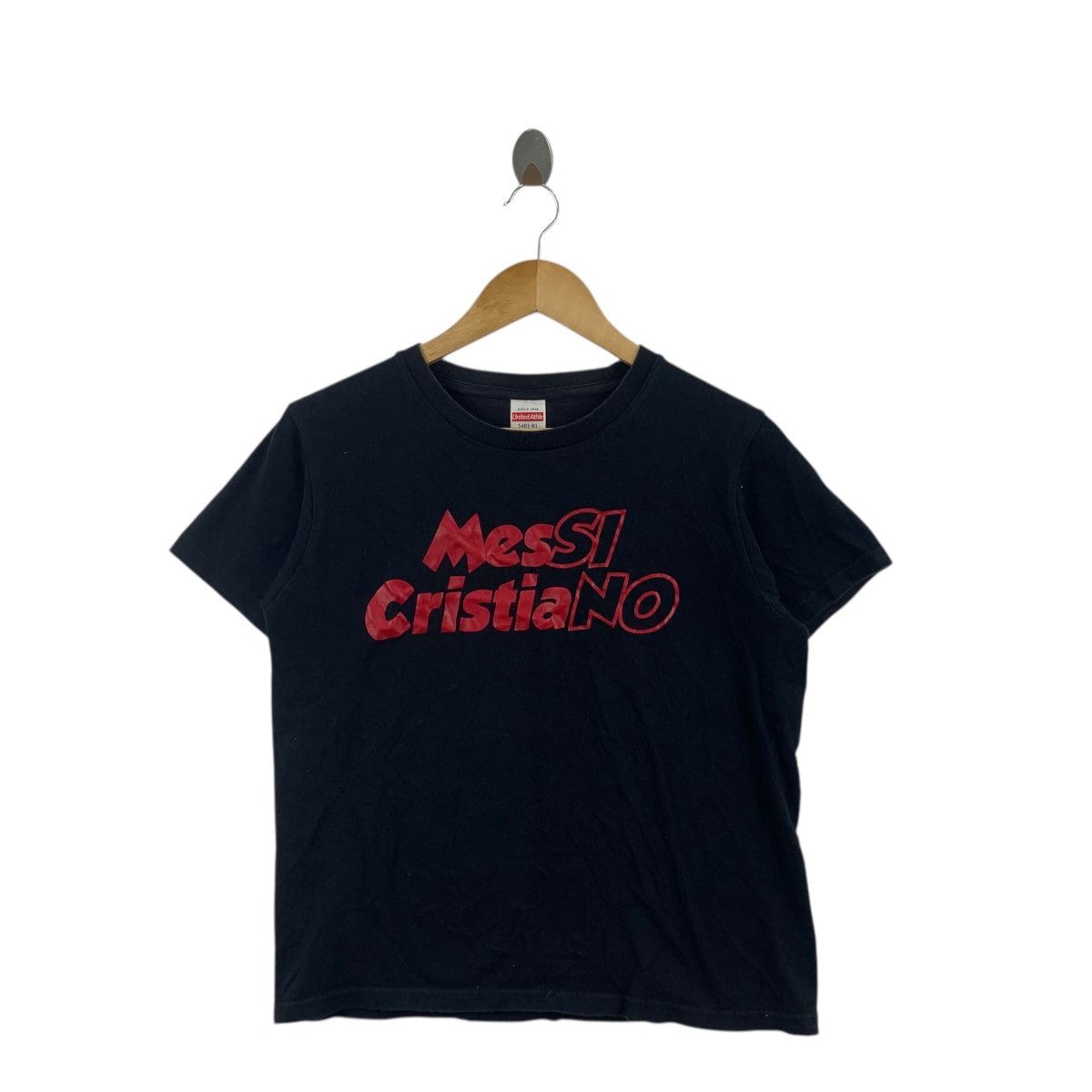Other MESSI CHRISTIANO Football Soccer Worldcup Tee Shirt Top Size US M / EU 48-50 / 2 - 3 Thumbnail