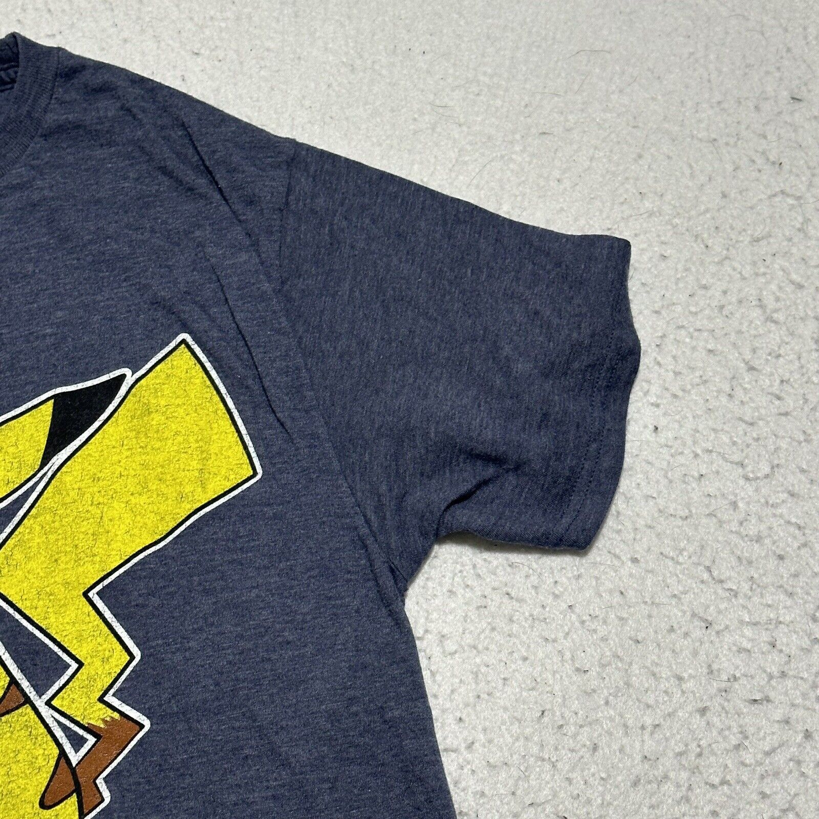 Nintendo Pokemon Medium Pikachu Blue Crewneck Graphic T Shirt Size US M / EU 48-50 / 2 - 6 Thumbnail
