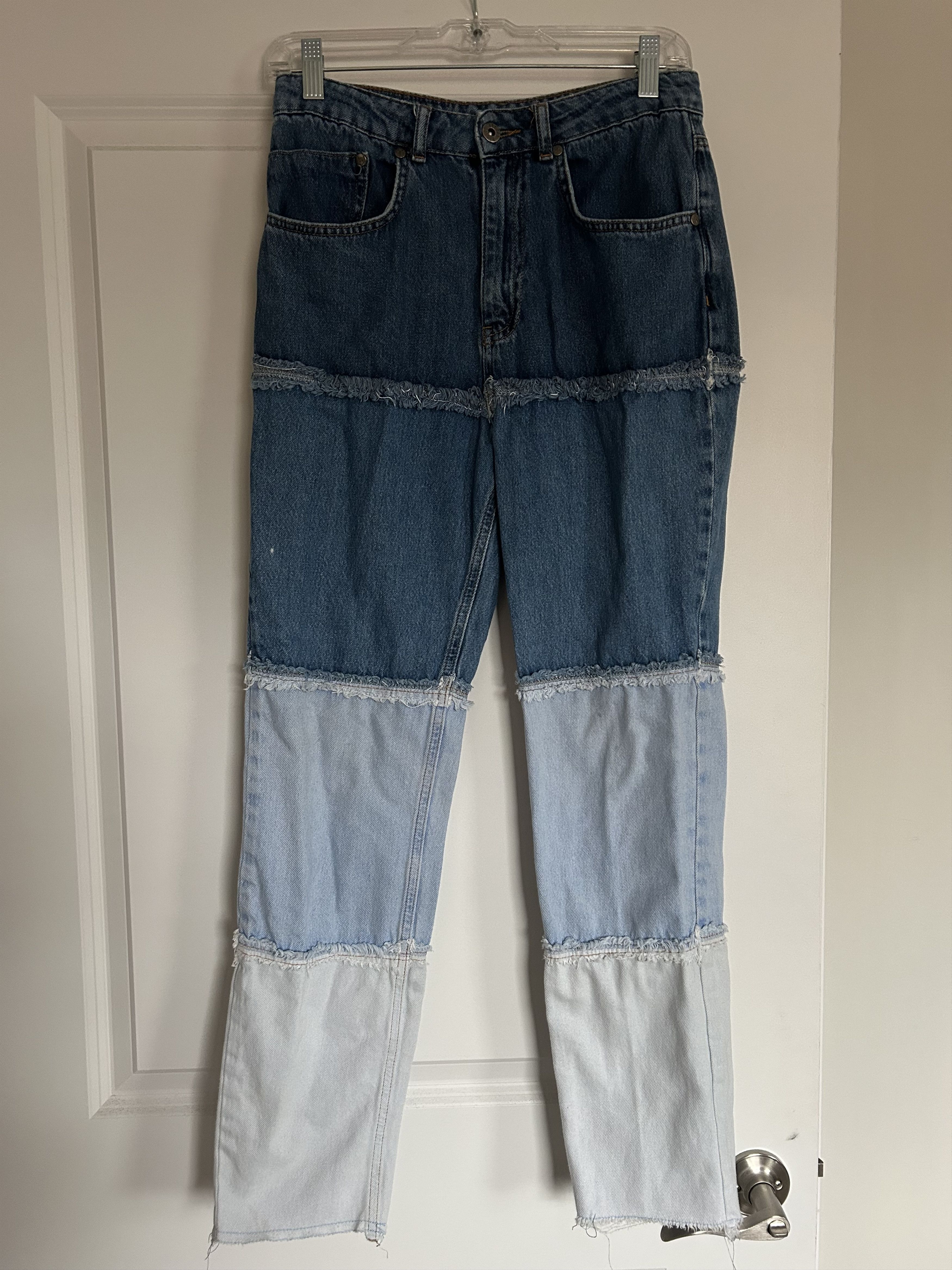 The Ragged Priest Patch Work Denim Jean Size 28" / US 6 / IT 42 - 1 Thumbnail