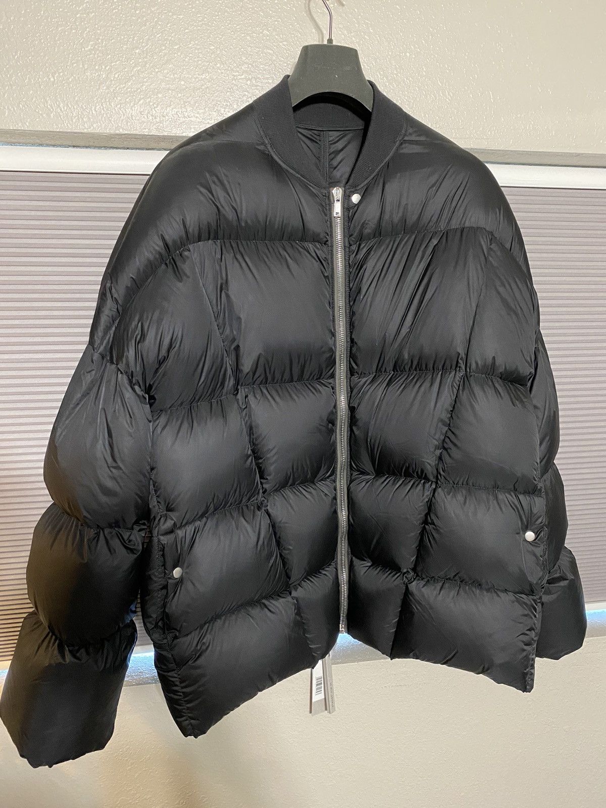 image of Rick Owens Strobe Fw 22 Flight Bomber Black, Men's (Size 2XL)