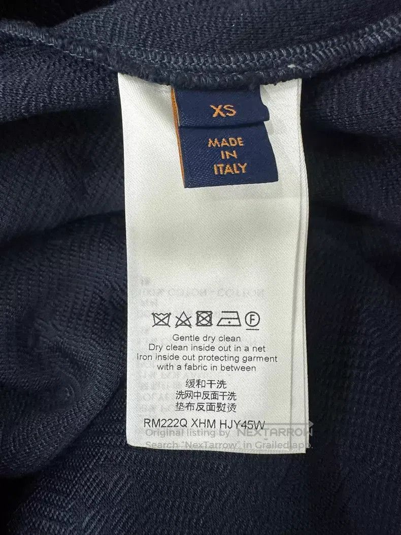 Louis Vuitton Louis Vuitton Dark blue presbyopic long-sleeved zippered j Size US XS / EU 42 / 0 - 5 Thumbnail