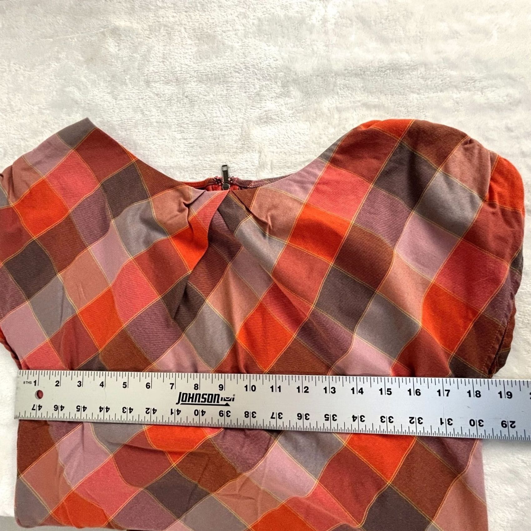Patagonia Patagonia Womens Red Plaid San Benito Top Size 12 Short Sleeve Organic Cotton Size XL / US 12-14 / IT 48-50 - 6 Thumbnail