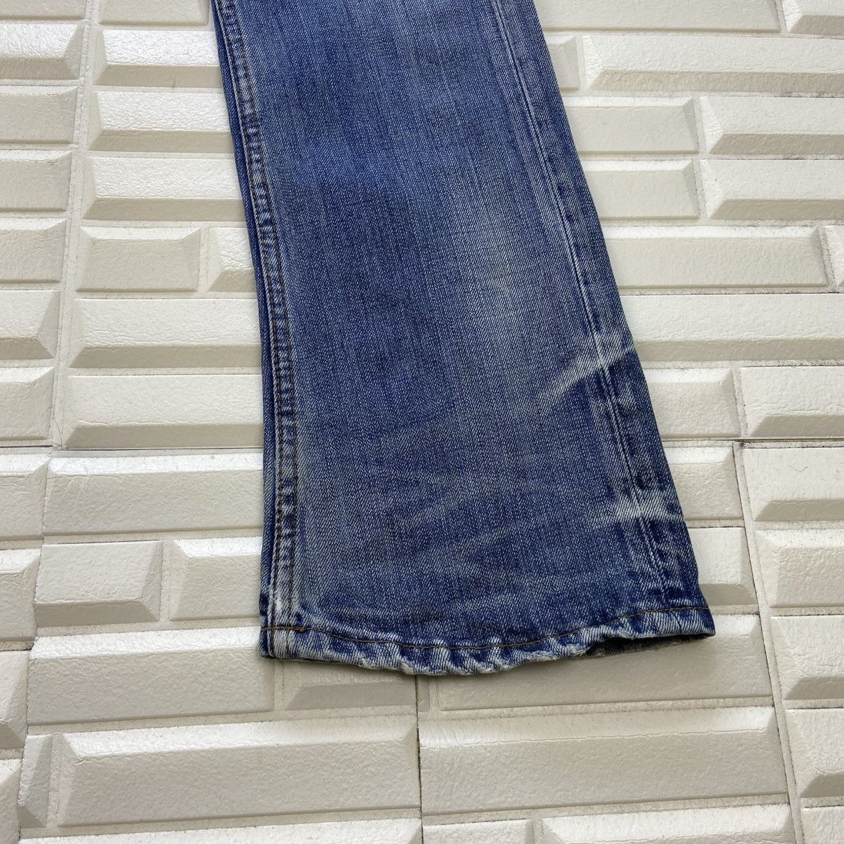 JACKROSE Flare Jackrose Distressed Denim Jeans Size US 31 - 14 Thumbnail