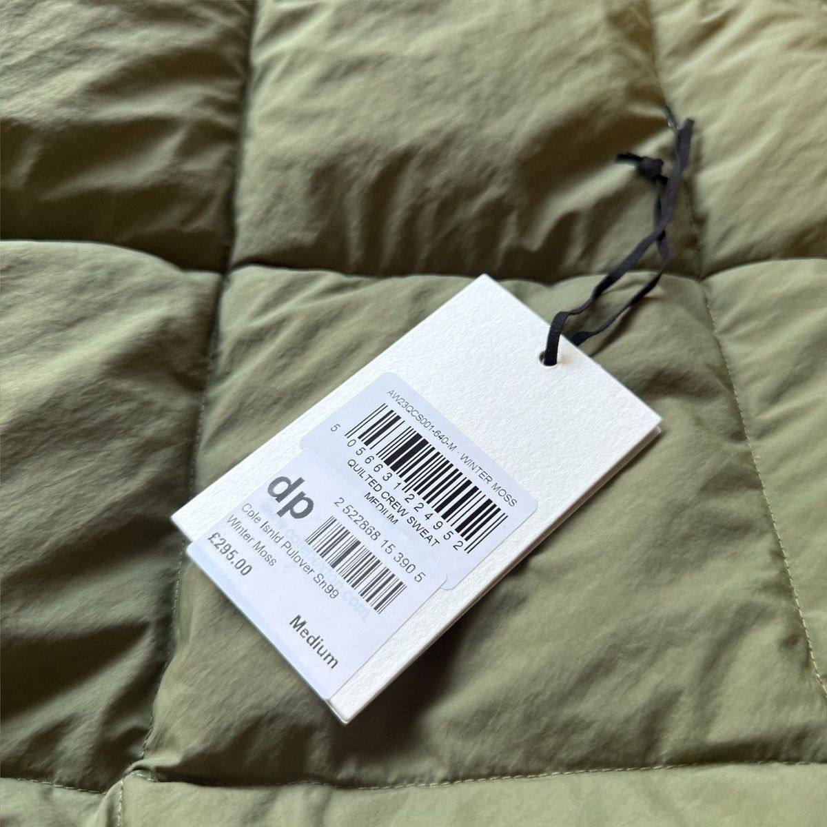 Cole Buxton Cole Buxton Quilted Crewneck Sweatshirt Size US M / EU 48-50 / 2 - 6 Thumbnail