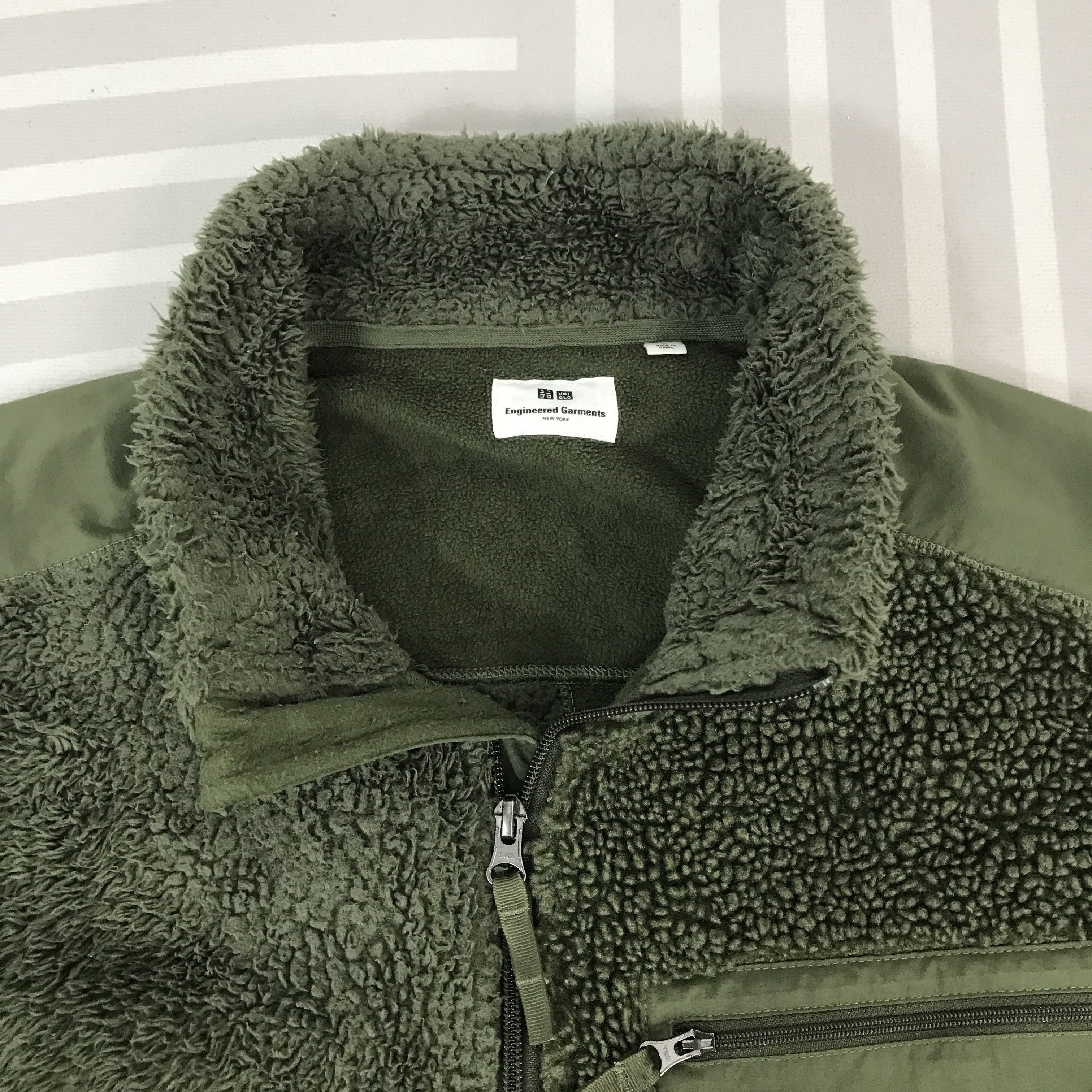 Engineered Garments × Japanese Brand × Uniqlo Vintage Engineered Garments X Uniqlo Sherpa fleece Jacket Size US L / EU 52-54 / 3 - 8 Thumbnail