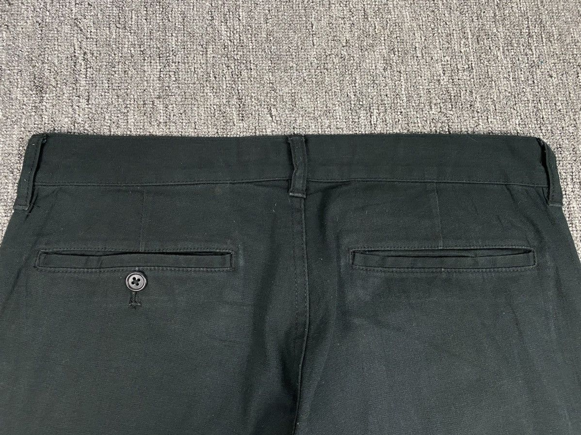 Yohji Yamamoto Yohji Yamamoto Ined Homme Straight Black Pant Size US 32 / EU 48 - 12 Thumbnail