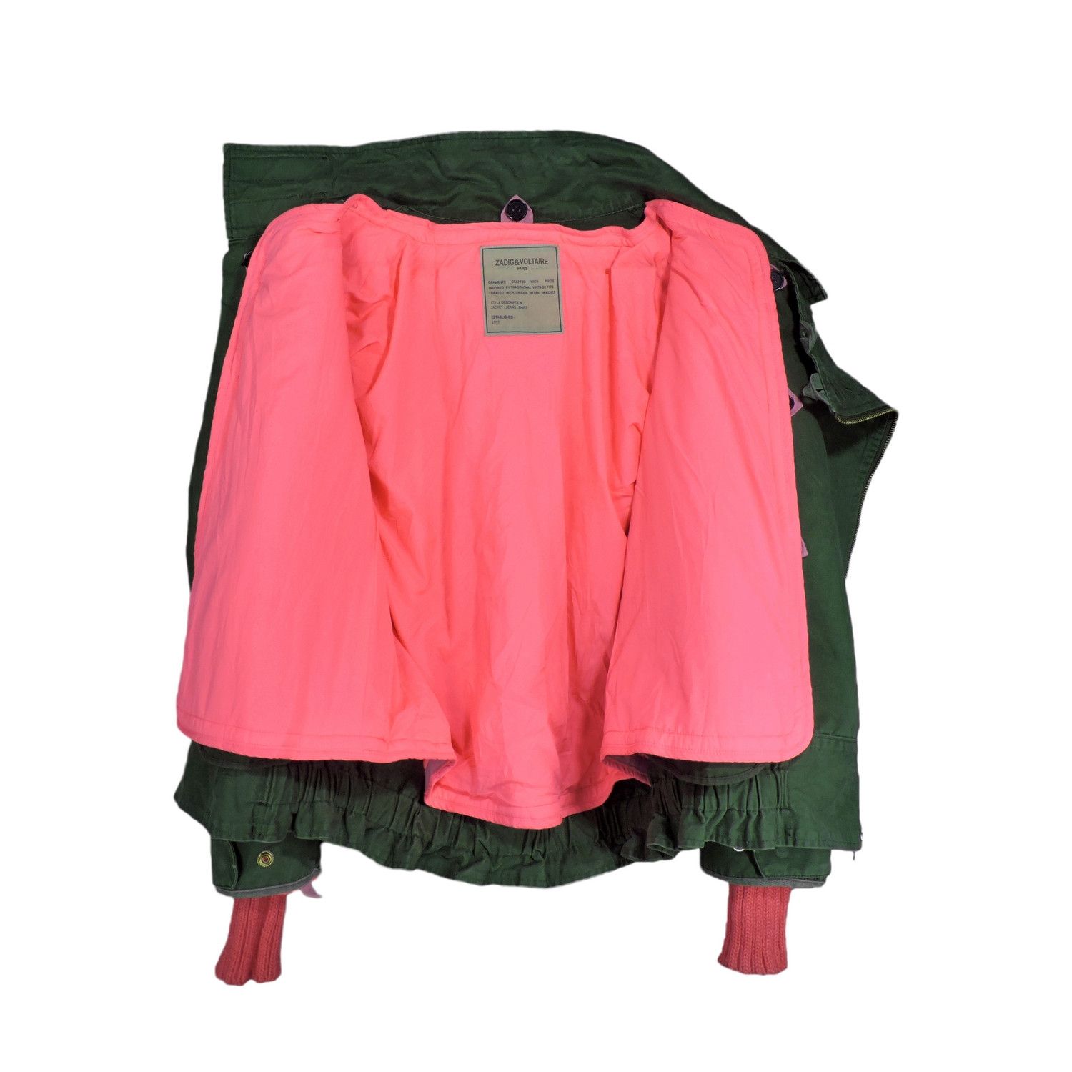Zadig & Voltaire Zadig & Voltaire Swedish Motorcycle Jacket Size XS / US 0-2 / IT 36-38 - 3 Thumbnail