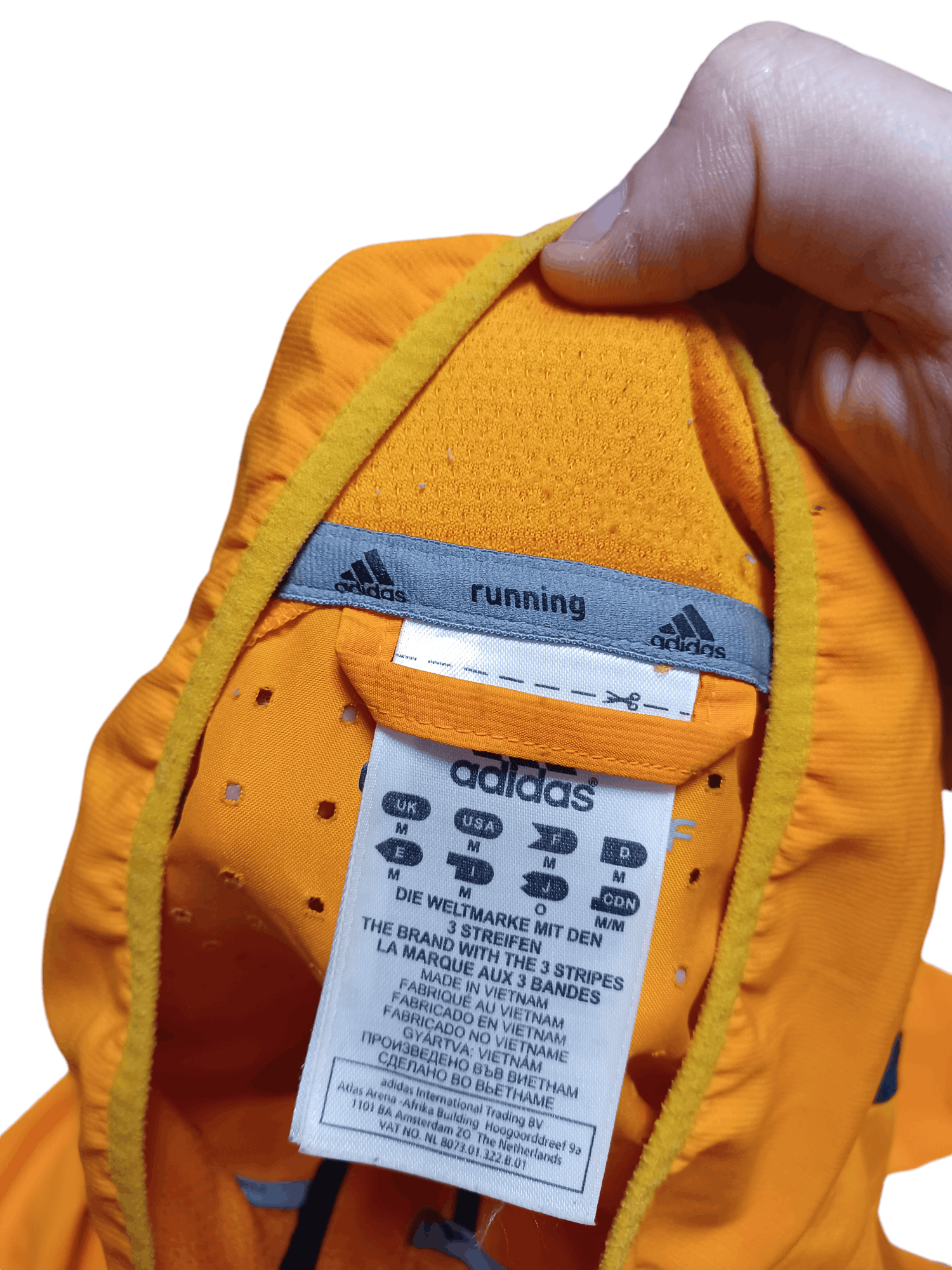 Adidas ADIDAS RUNNING VINTAGE NYLON DRILL LIGHT TRACKING JACKET Size US M / EU 48-50 / 2 - 4 Thumbnail