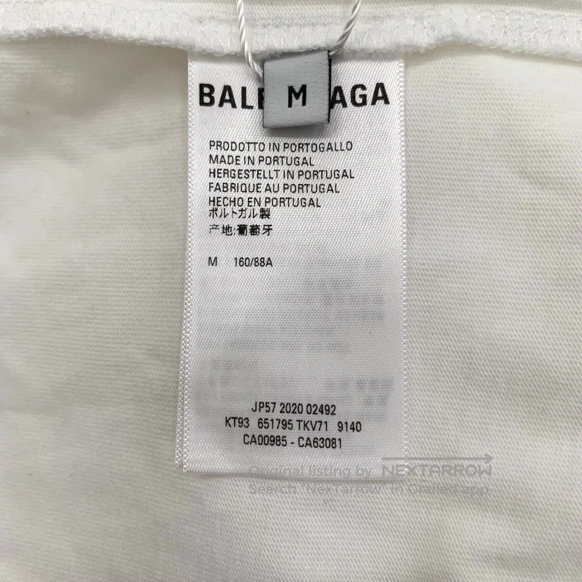 Balenciaga White Short. Size US M / EU 48-50 / 2 - 7 Thumbnail