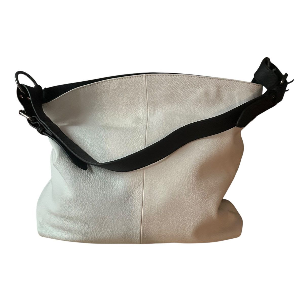Other Tahari Chelsea white and black large leather bucket bag Size ONE SIZE - 5 Thumbnail