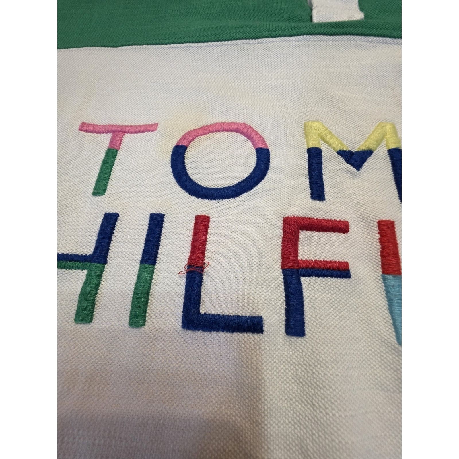 Tommy Hilfiger Tommy Hilfiger Men's Size 2XL Color Block 3 Button Golf Size US XXL / EU 58 / 5 - 3 Thumbnail