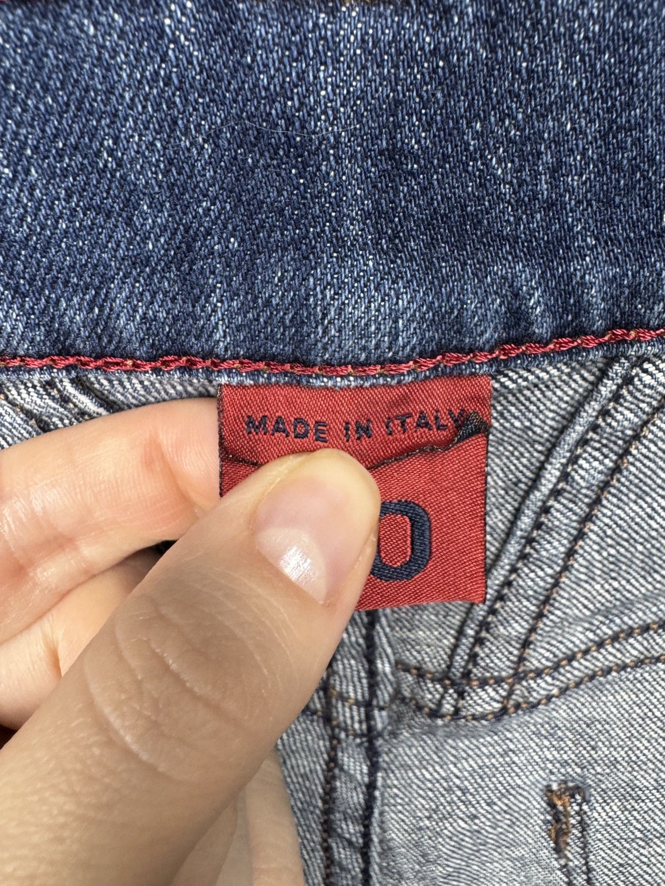 Marithe + Francois Girbaud Le jean devMarithe Francois Girbaud blue faded denim pants Size 30" / US 8 / IT 44 - 12 Thumbnail
