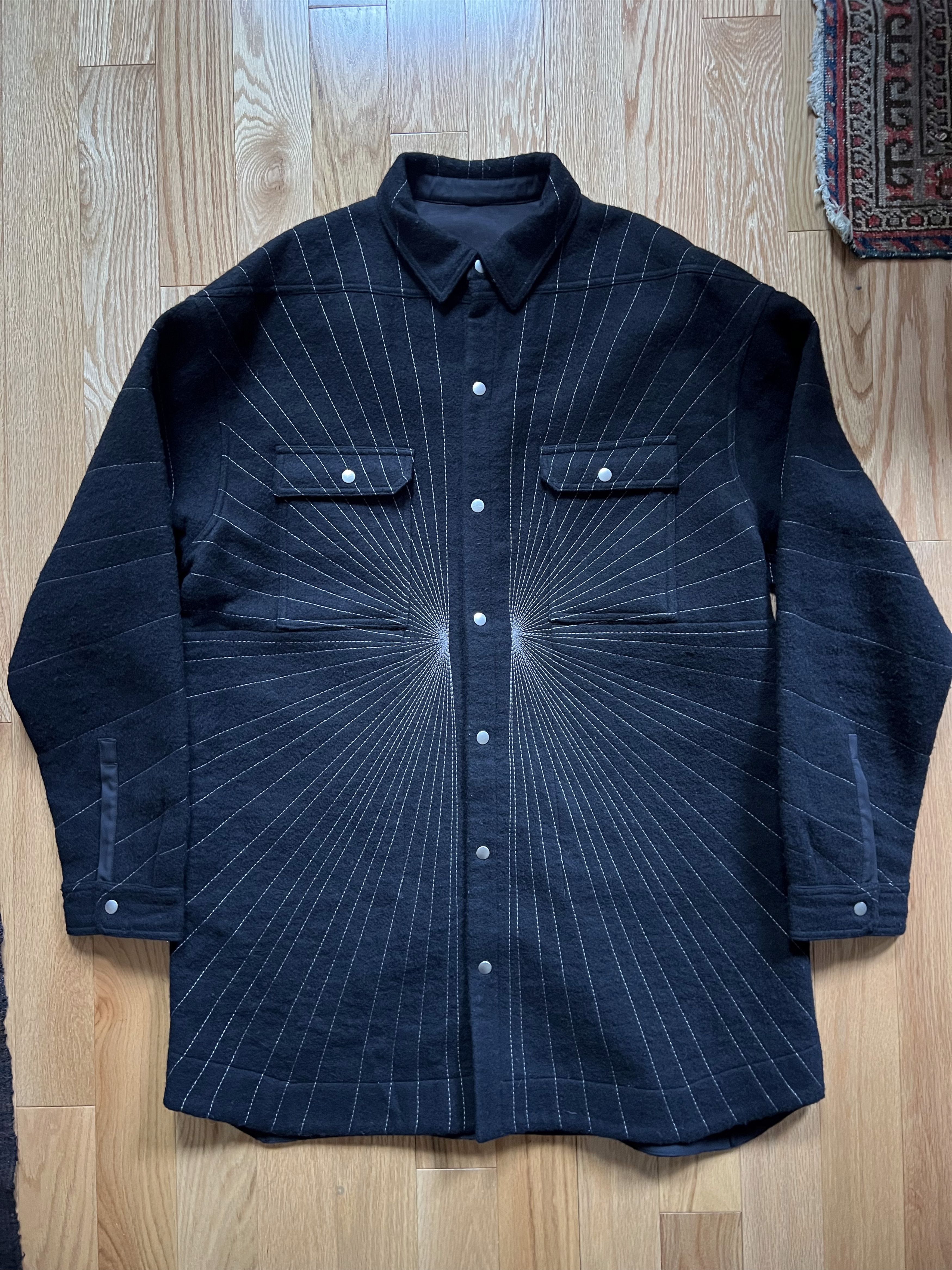 Rick Owens Rick Owens Luxor Wool Outershirt FW23 | Grailed