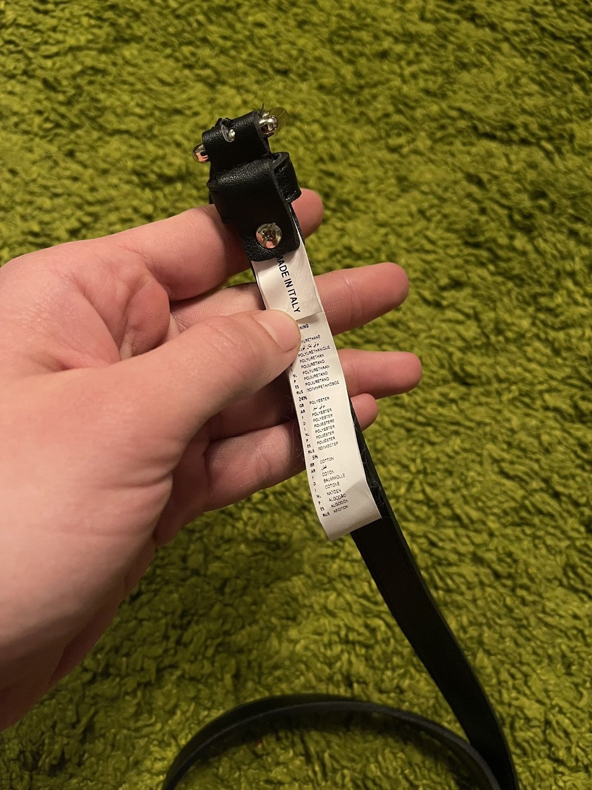 Designer × Mario Valentino × Valentino Mario Valentino NWT metal big logo belt Size ONE SIZE - 7 Thumbnail