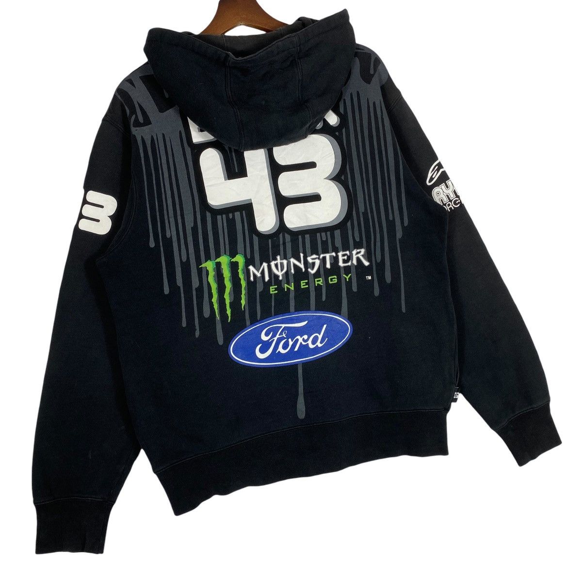 DC Vintage Ken Block DC Shoes Hoodie Zip Up Size US M / EU 48-50 / 2 - 10 Thumbnail