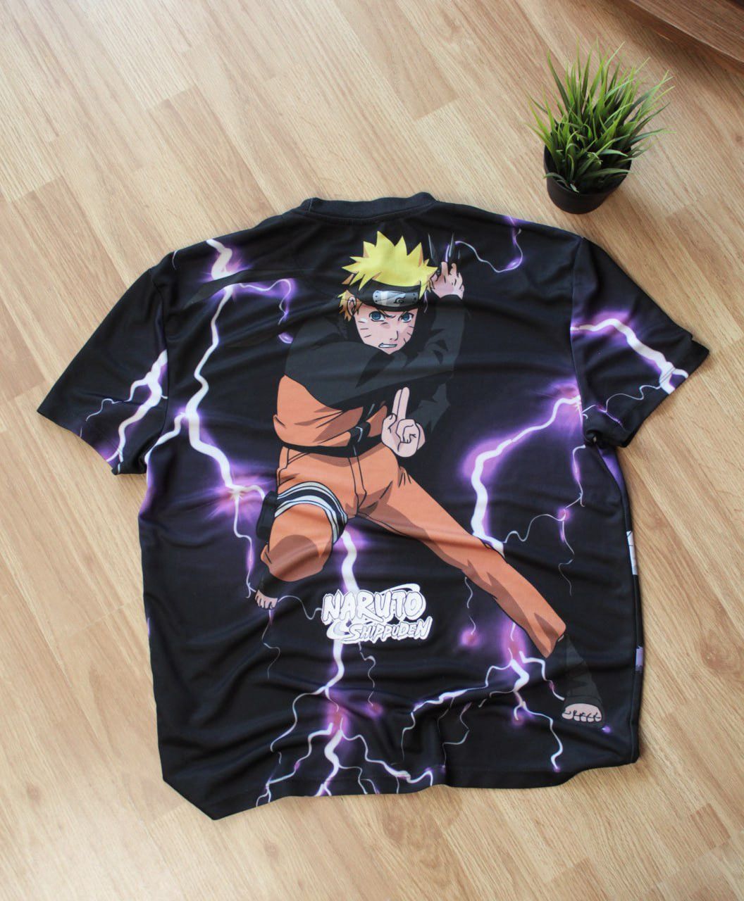 Anime × Japanese Brand 🔥 Vintage Naruto Shippuden Sasuke Print Anime Japan Y2K Rare Size US M / EU 48-50 / 2 - 5 Thumbnail