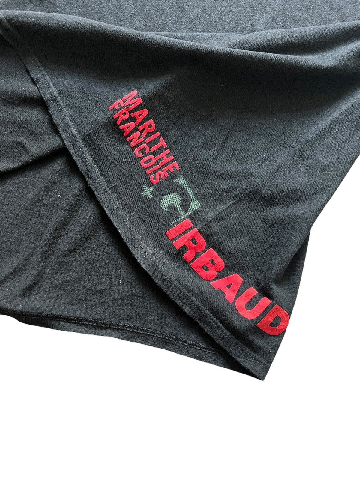 Marithe + Francois Girbaud 2000s Marithe Francois Girbaud Motion Logo Longsleeve Shirt Size US XL / EU 56 / 4 - 6 Thumbnail