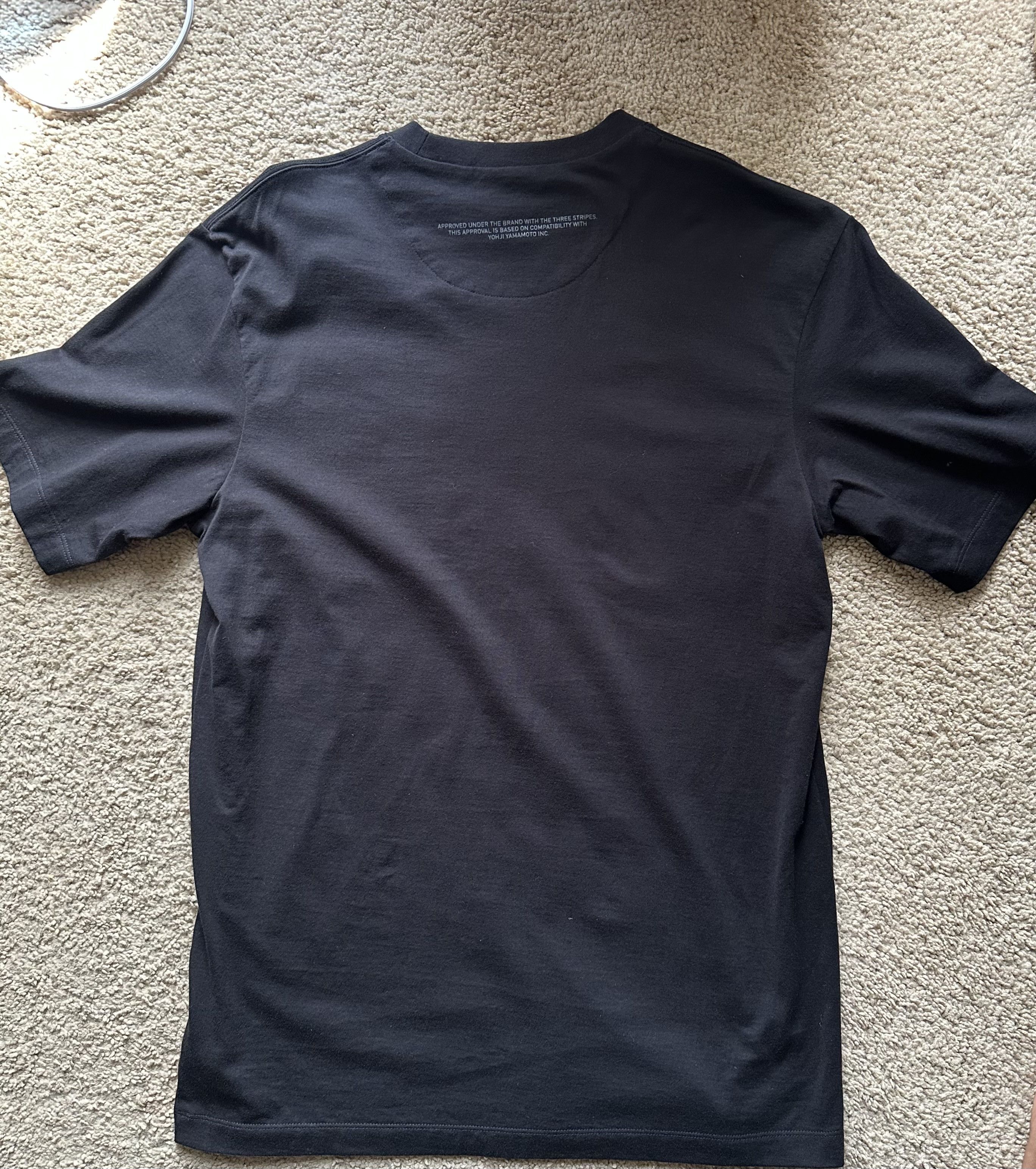 Adidas × Y-3 × Yohji Yamamoto Y-3 Logo Short Sleeve Tee Size US XS / EU 42 / 0 - 5 Thumbnail