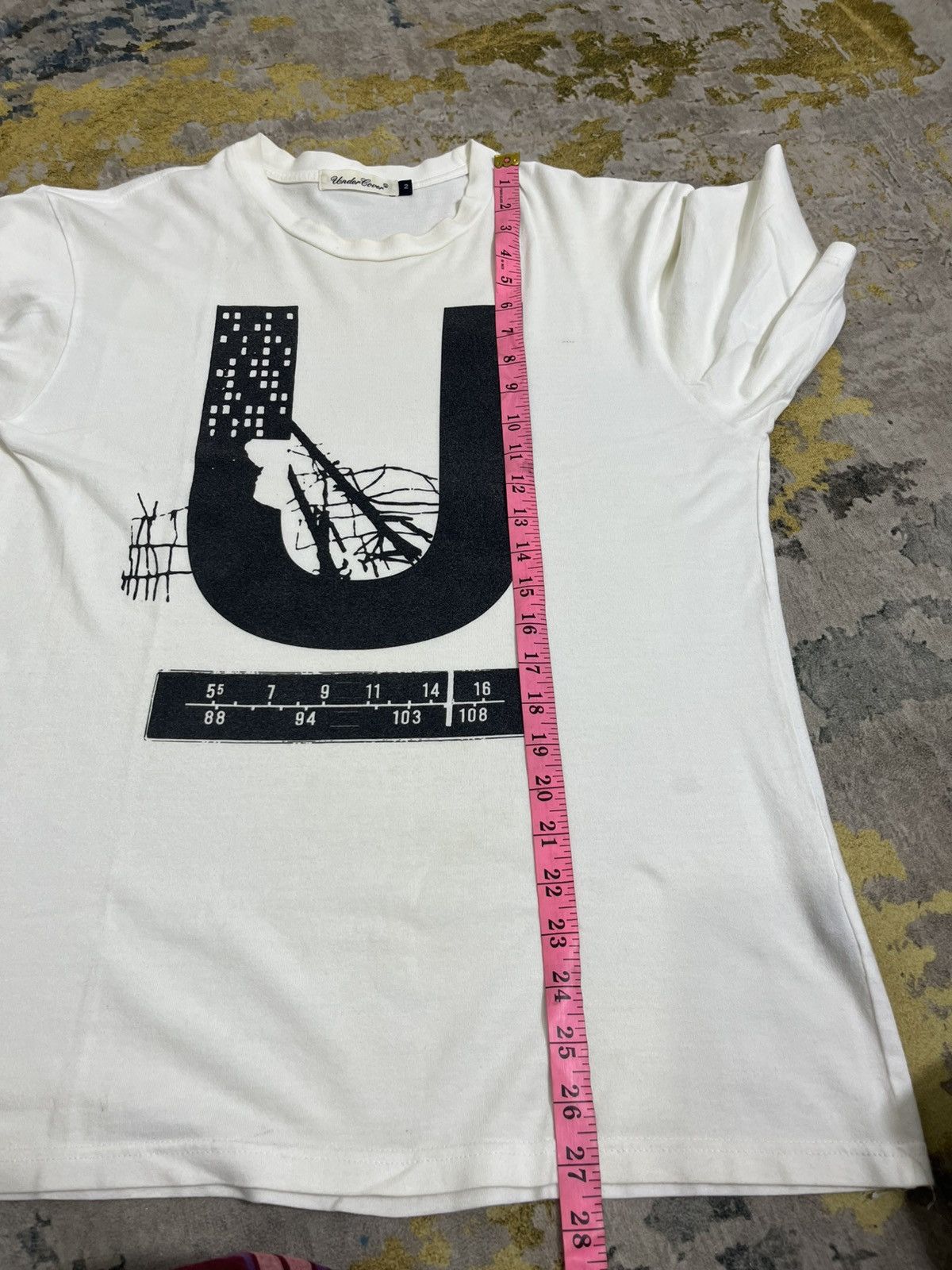 Undercover OG Undercover Collapse Building Logo Tshirt Size US M / EU 48-50 / 2 - 16 Thumbnail