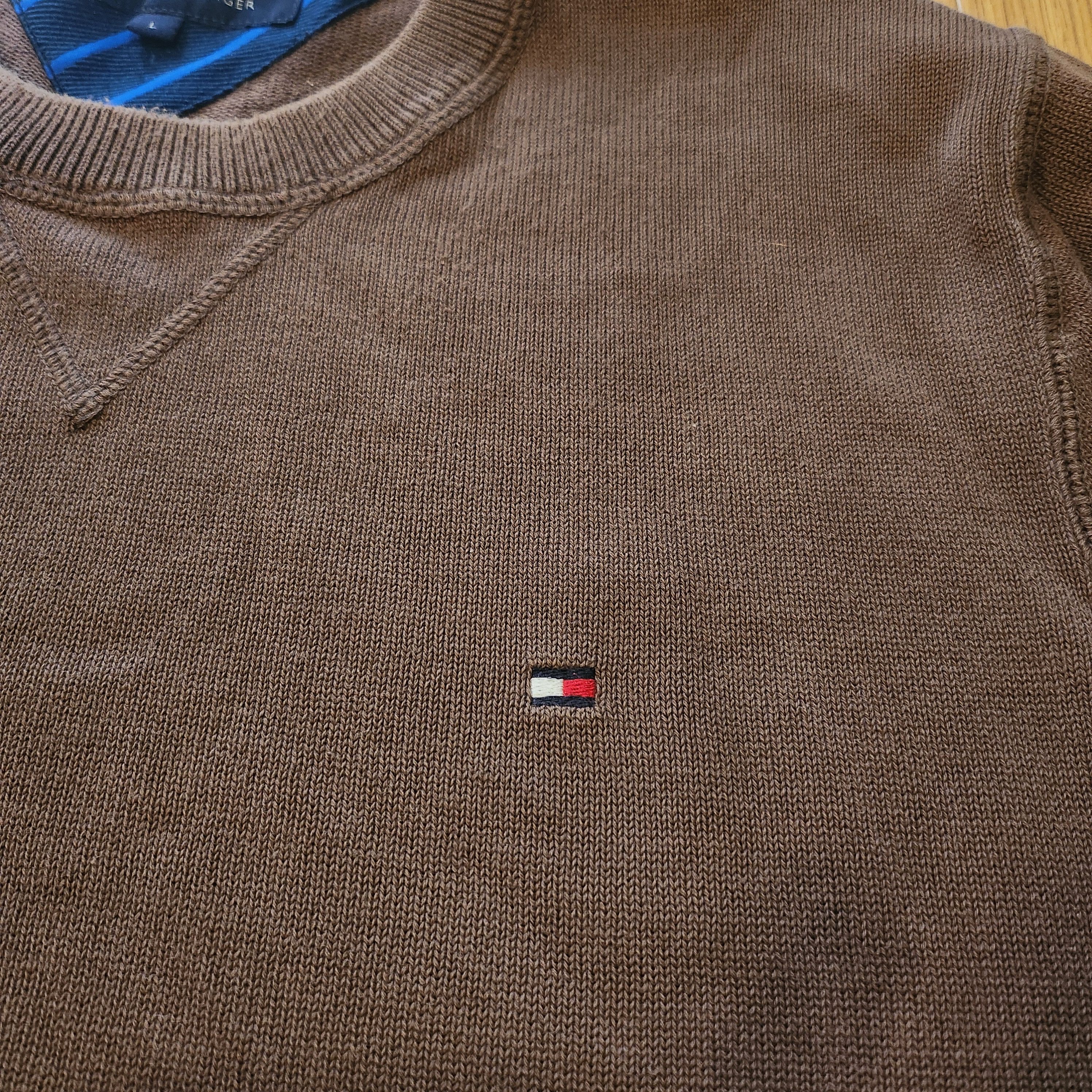 Tommy Hilfiger × Vintage Tommy Hilfiger Embroidery sweater Size US L / EU 52-54 / 3 - 3 Thumbnail