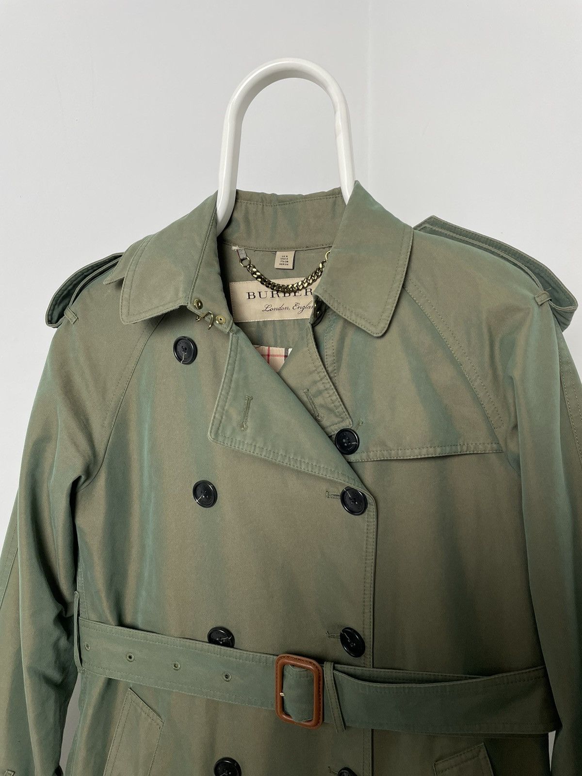 Burberry Burberry London England Trench Coat nova check UK 6 Women’s Size XS / US 0-2 / IT 36-38 - 4 Thumbnail