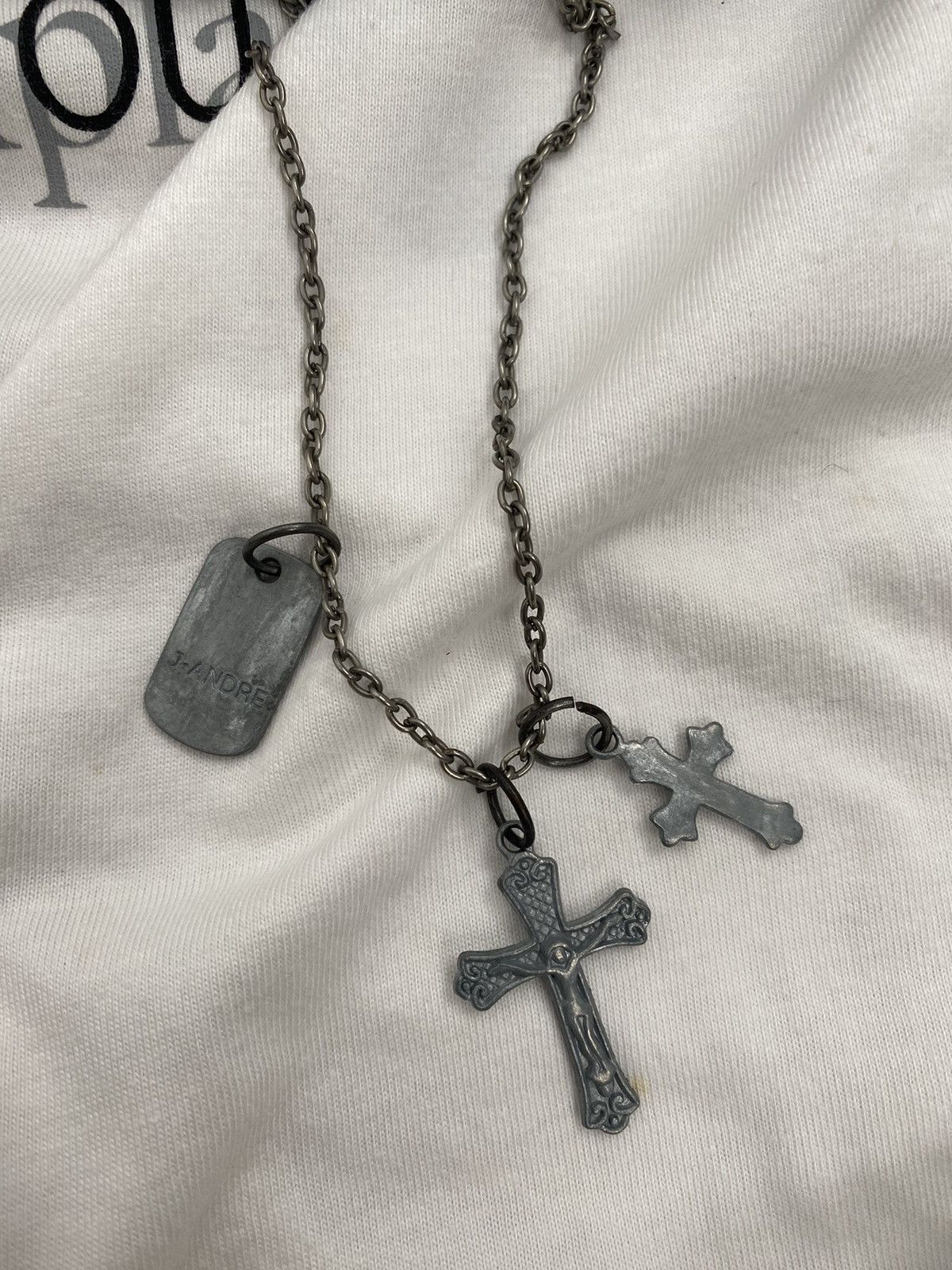 If Six Was Nine Poem sleeveless t-shirt included cross necklaces Size US L / EU 52-54 / 3 - 1 Thumbnail