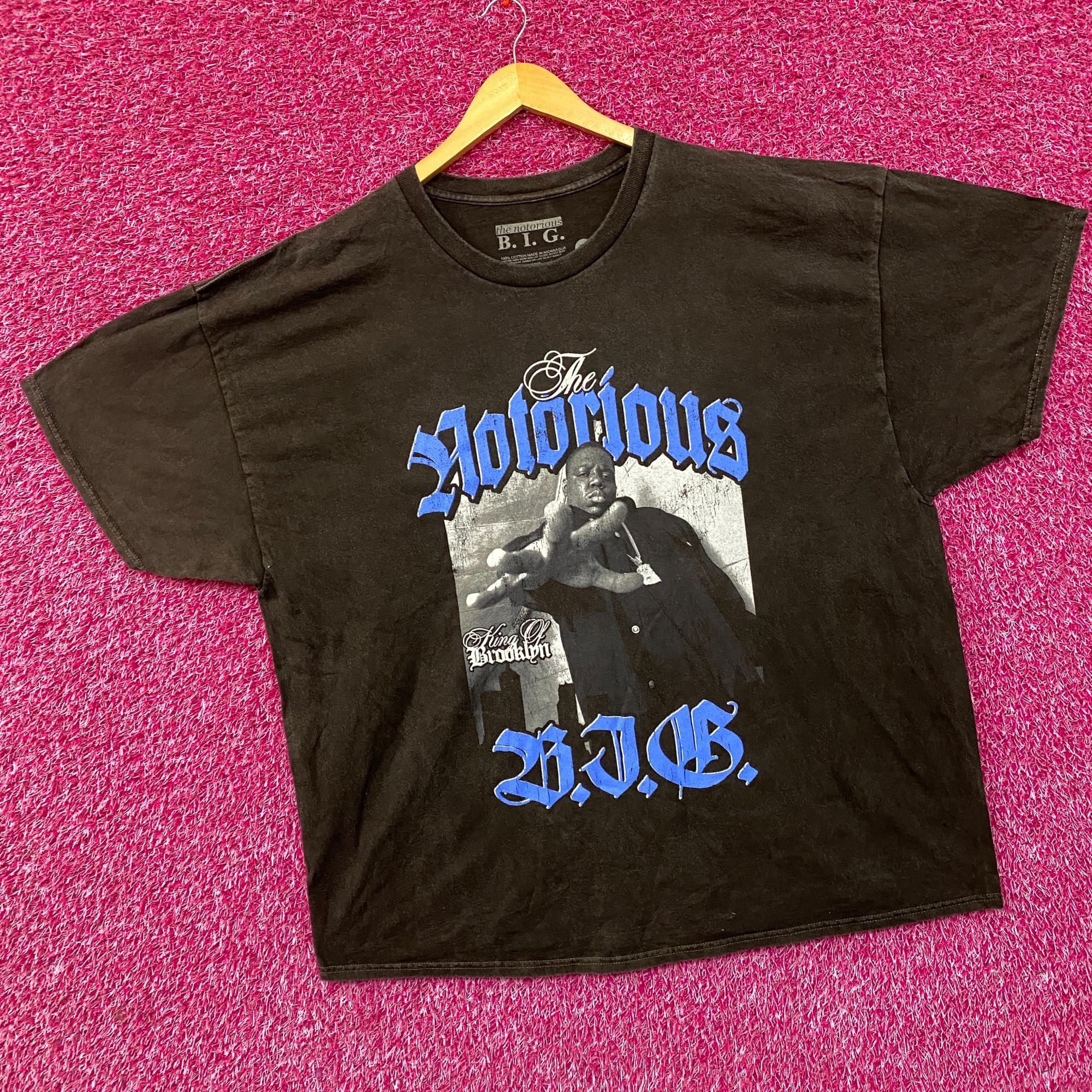 Rap Tees The Notorious B.I.G. King of Brooklyn Big T-shirt 2XL Size US XXL / EU 58 / 5 - 3 Thumbnail