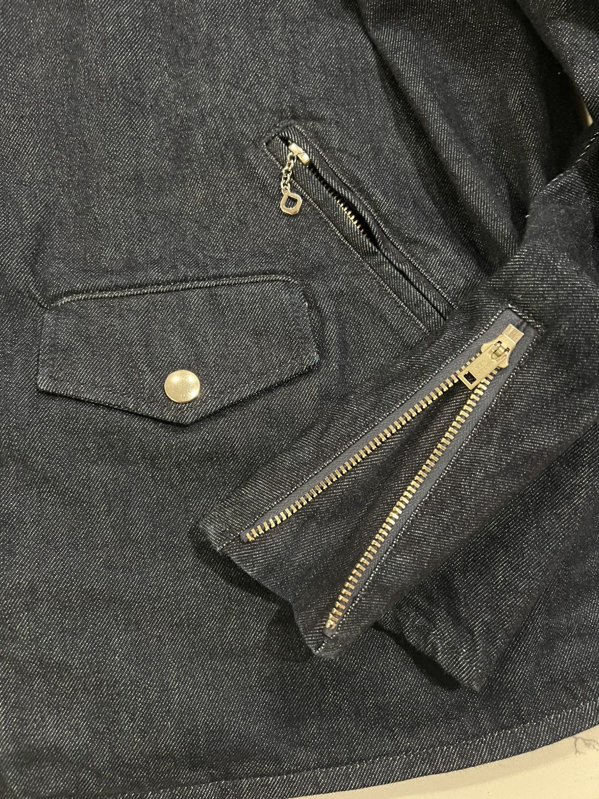 Japan Blue Japan Blue Motorcycle Jacket Indigo Size US XL / EU 56 / 4 - 4 Thumbnail