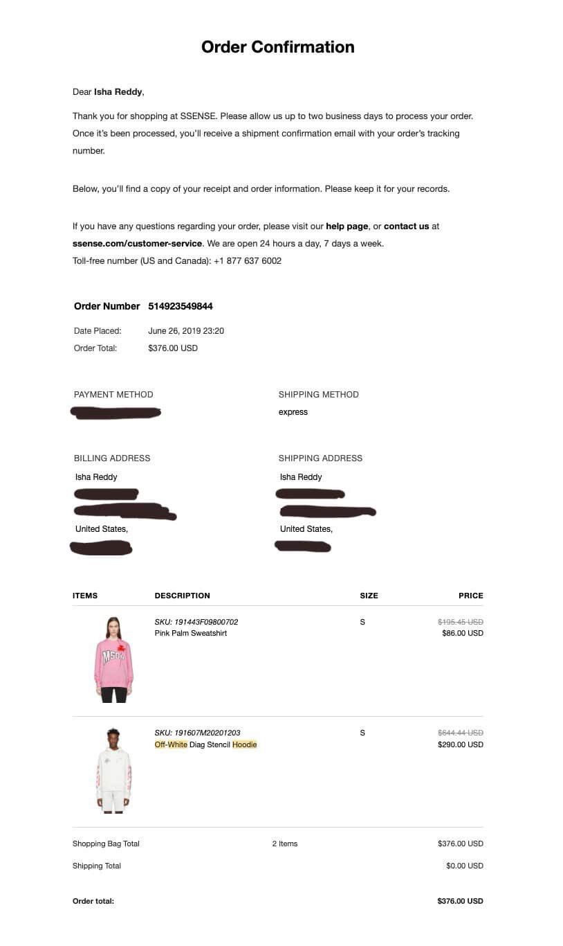 Off-White Off-White Diag Stencil Impressionism 2019 Hoodie White/Pink Size US S / EU 44-46 / 1 - 5 Thumbnail