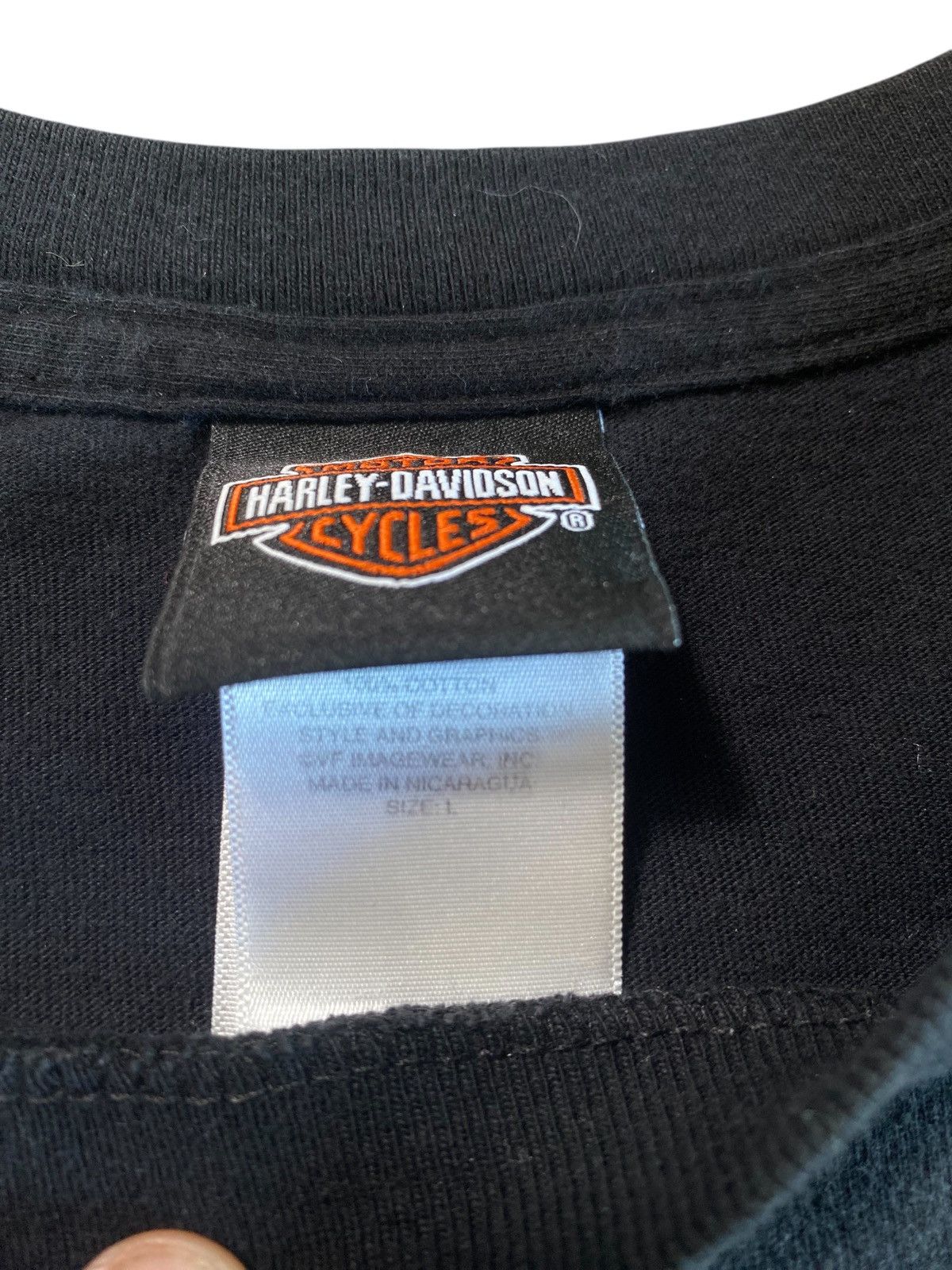 Harley Davidson Harley Davidson × Vintage Flame Long-sleeve Size US L / EU 52-54 / 3 - 5 Thumbnail