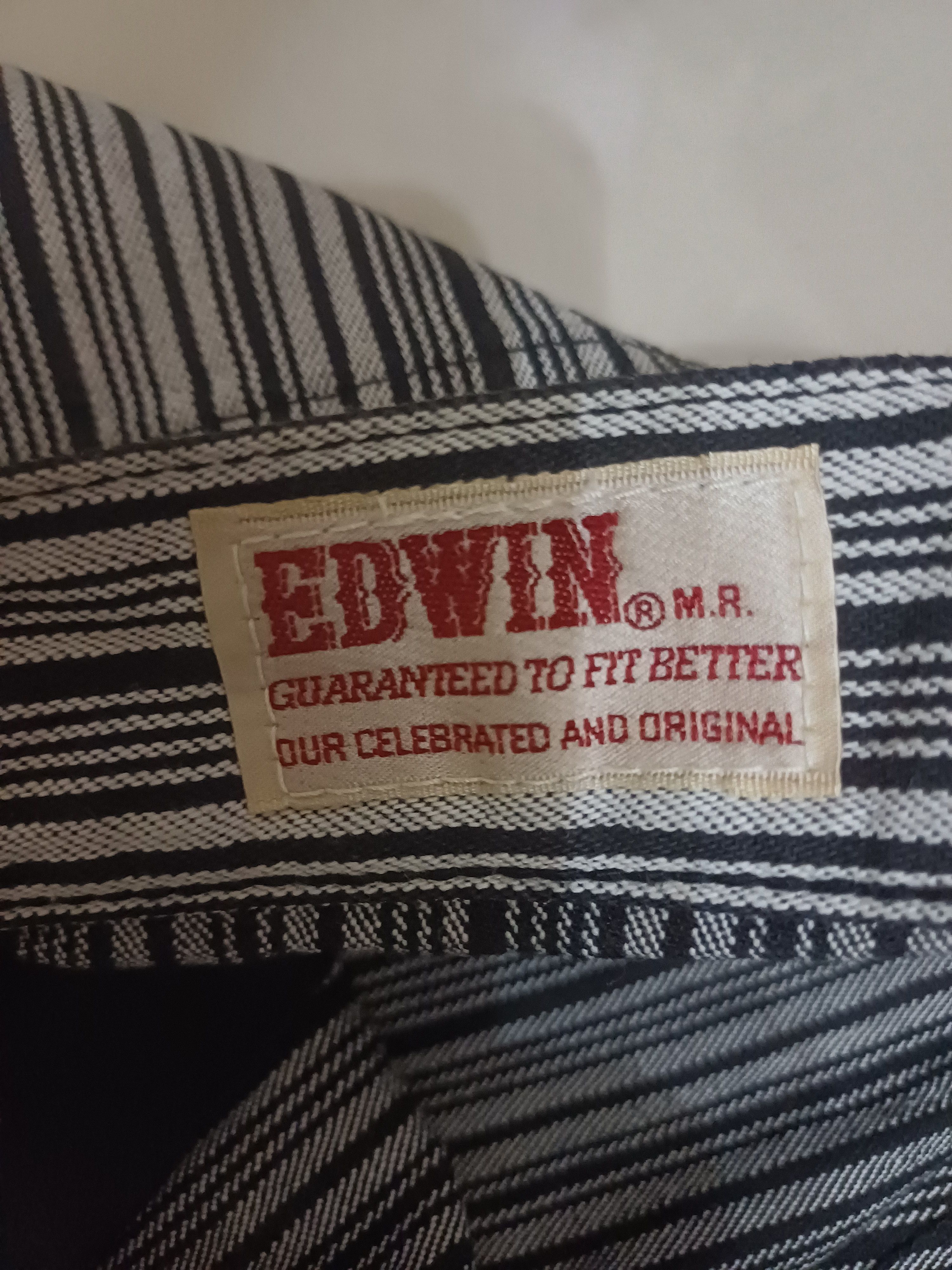 Edwin Crazy 70/80s vintage flared & design by Edwin 🔥🔥 Size US 32 / EU 48 - 6 Thumbnail