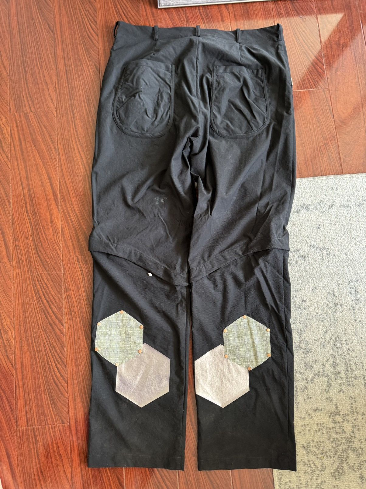 Kiko Kostadinov BLACK DANH TROUSERS Size US 36 / EU 52 - 5 Thumbnail
