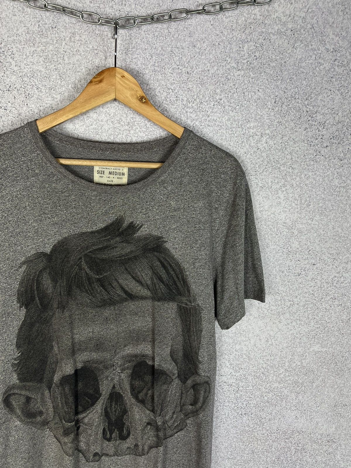 Allsaints Allsaints Art Graphic Skeleton Logo Tee Size US M / EU 48-50 / 2 - 2 Thumbnail