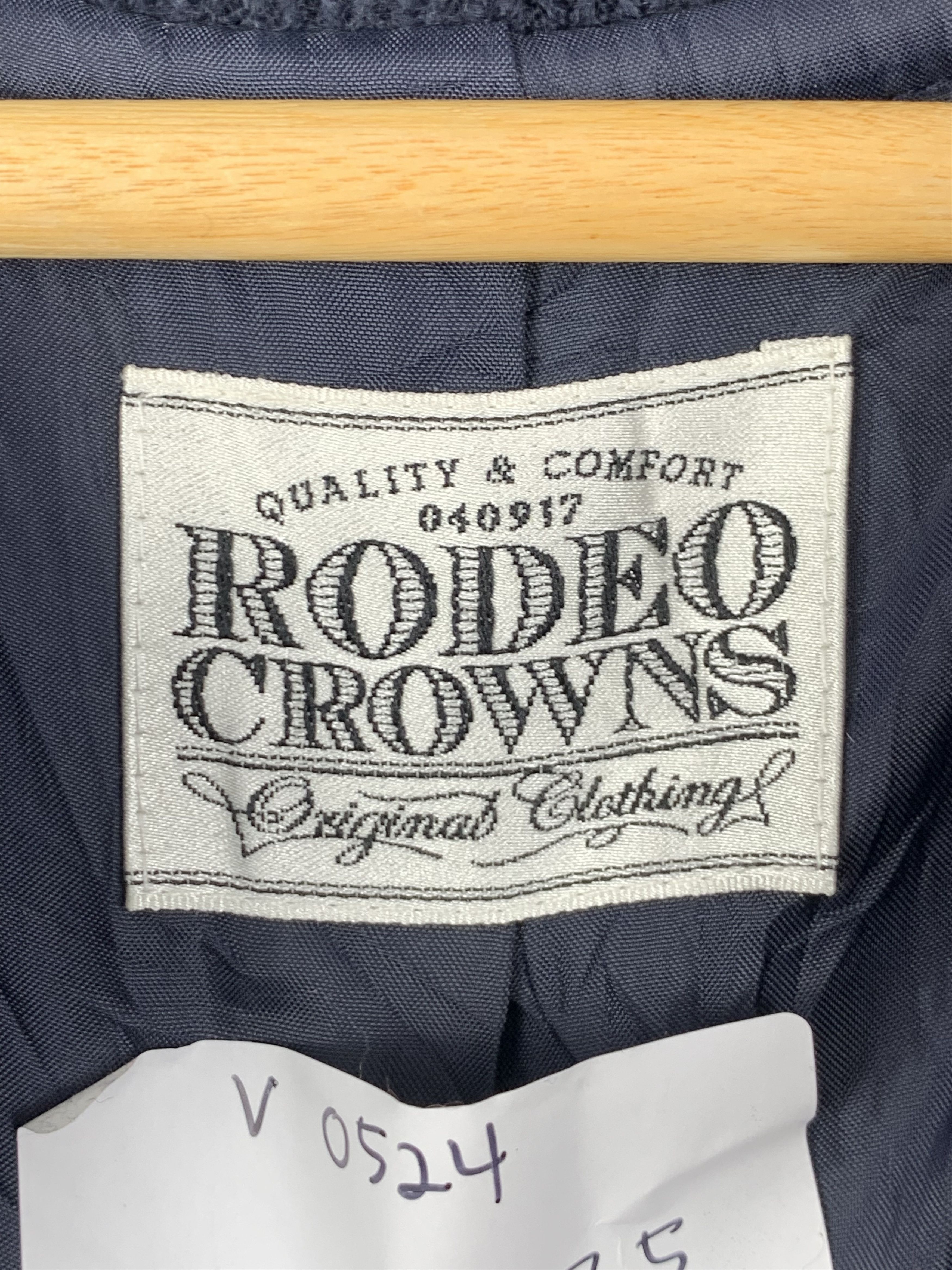 Vintage Vintage Rodeo Crowns Wool Varsity Jacket V0524 Size US M / EU 48-50 / 2 - 5 Thumbnail
