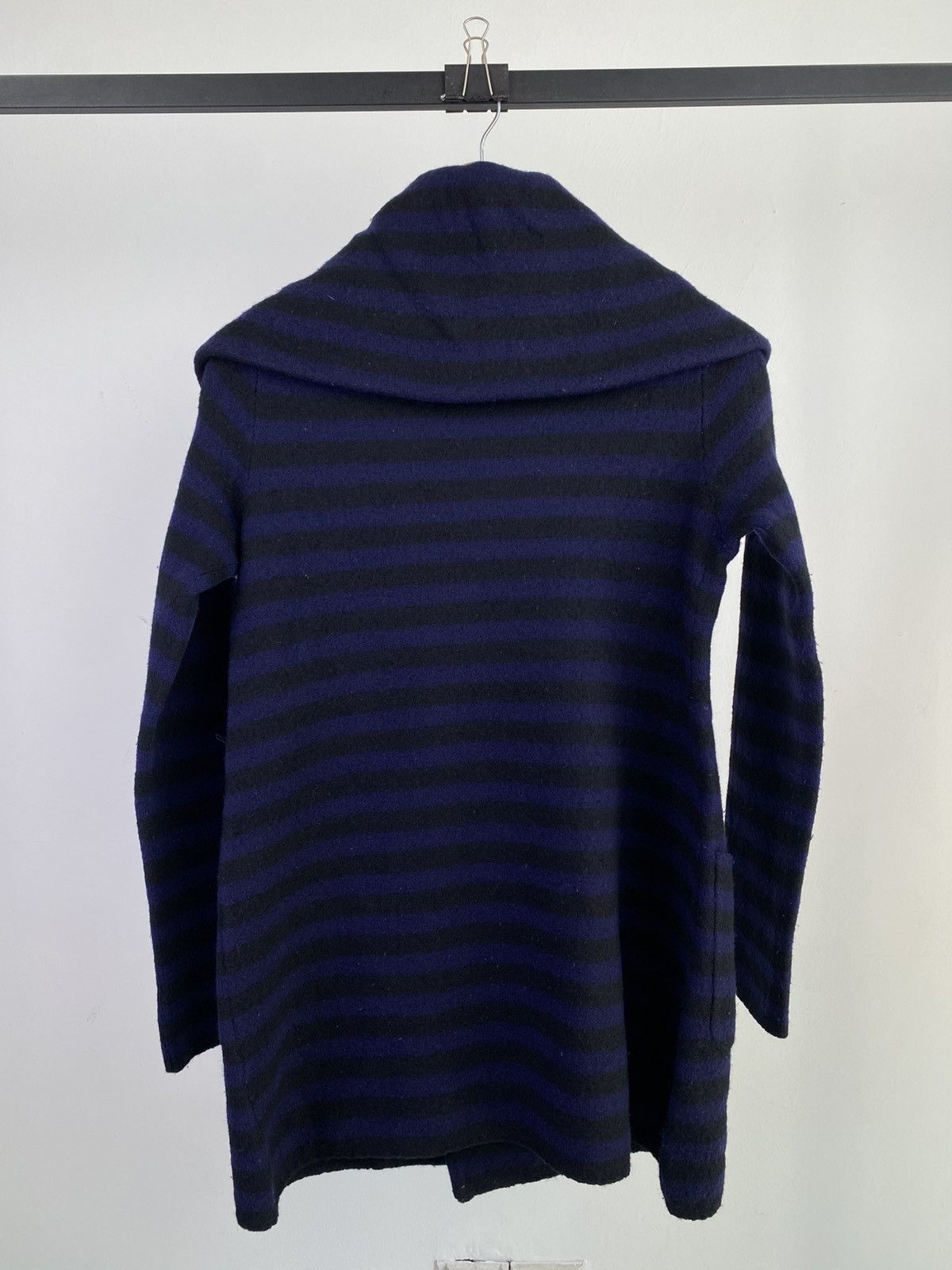 Japanese Brand 2000’s Gomme Homme by Maki Hiroshige Wool Big Collar Jacket Size US M / EU 48-50 / 2 - 6 Thumbnail
