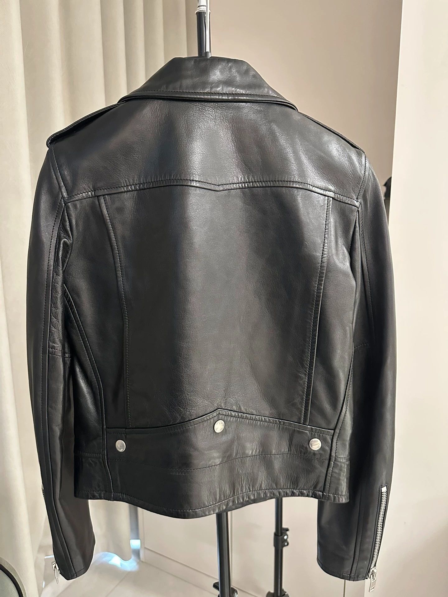 Saint Laurent Paris Saint Laurent SLP L01 motorcycle zip-up leather jacket Size M / US 6-8 / IT 42-44 - 2 Thumbnail