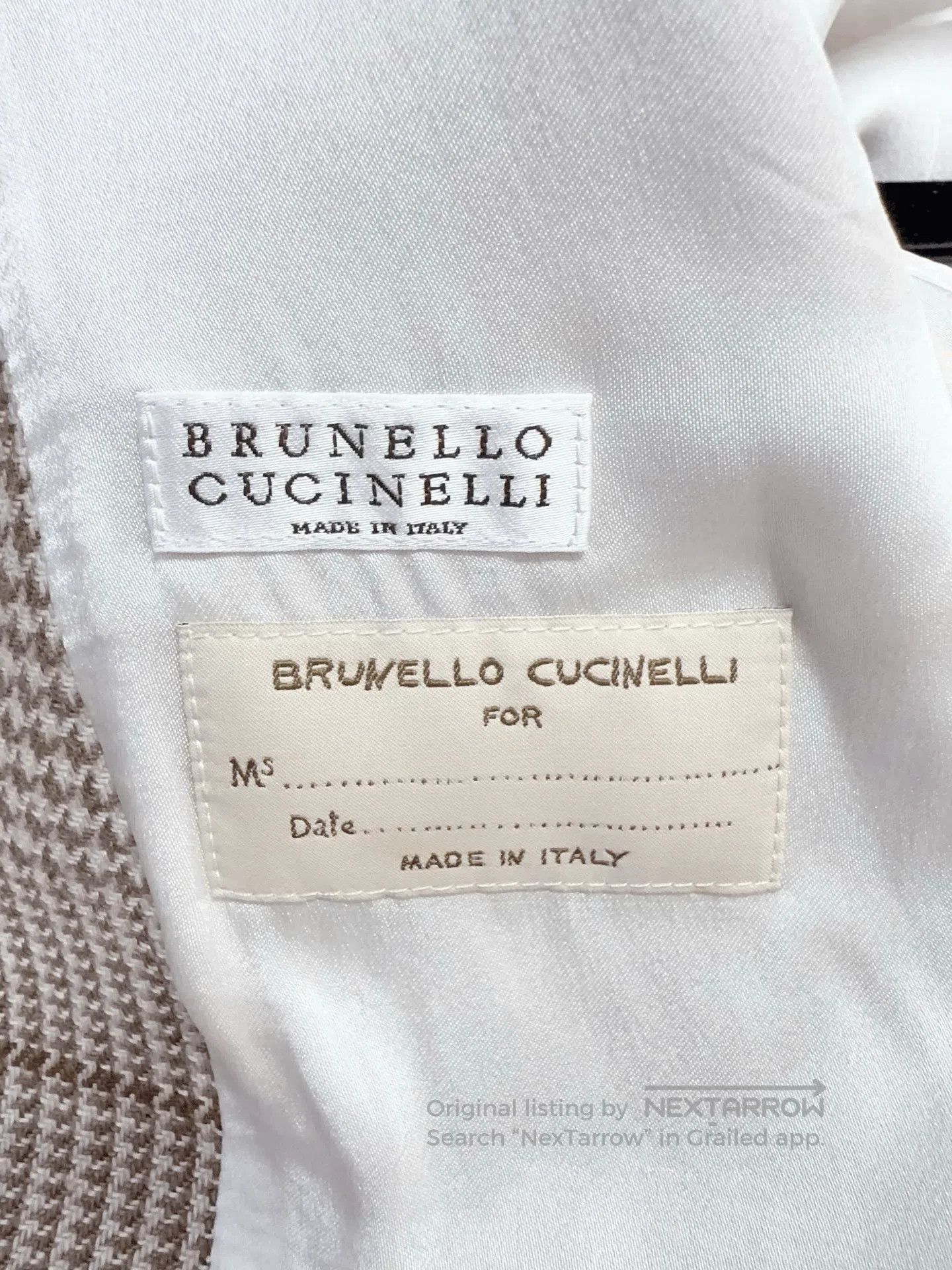 Brunello Cucinelli Brunello Cucinelli Linen Jacket. Size US S / EU 44-46 / 1 - 4 Thumbnail