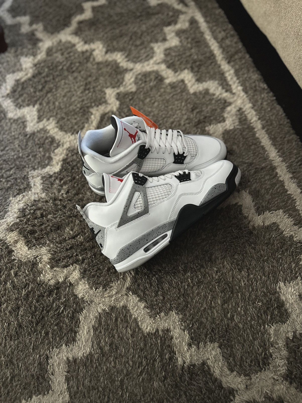 Jordan Brand Jordan 4 White cement Size US 10.5 / EU 43-44 - 4 Thumbnail