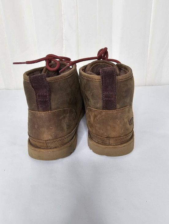 Ugg UGG Neumel Waterproof Leather Chukka Boots Grizzly Brown Size US 10 / EU 43 - 5 Thumbnail