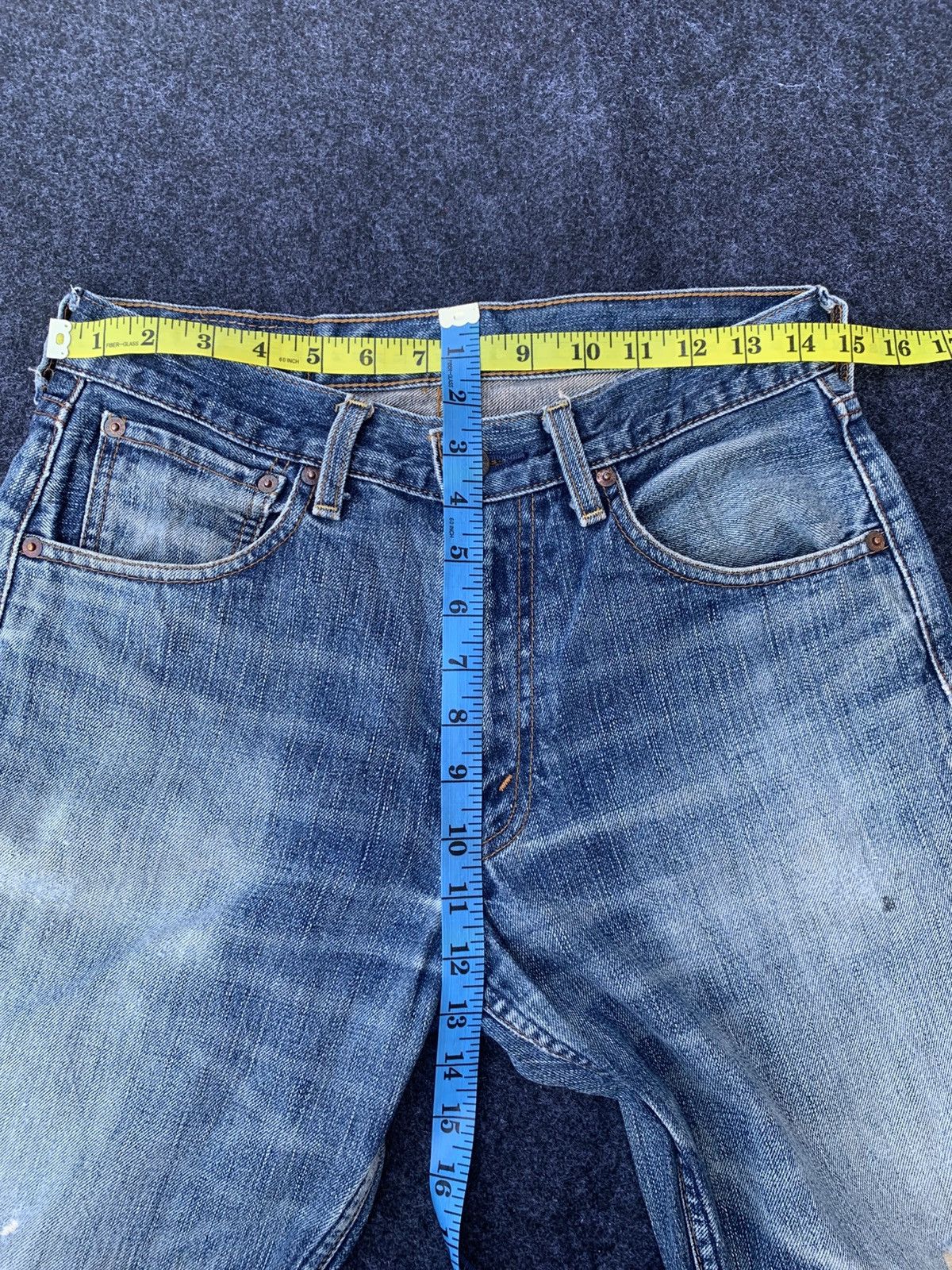 Levi's Distressed vintage Levi's 503 nice faded. (26) Size US 29 - 5 Thumbnail