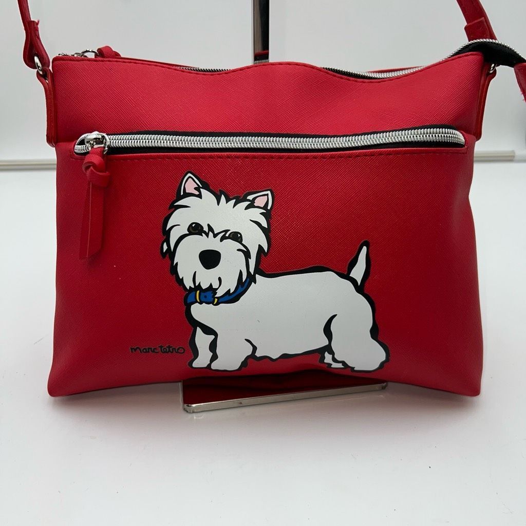 Other Marc Tetro White Terrier Red Crossbody Bag Size ONE SIZE - 3 Thumbnail