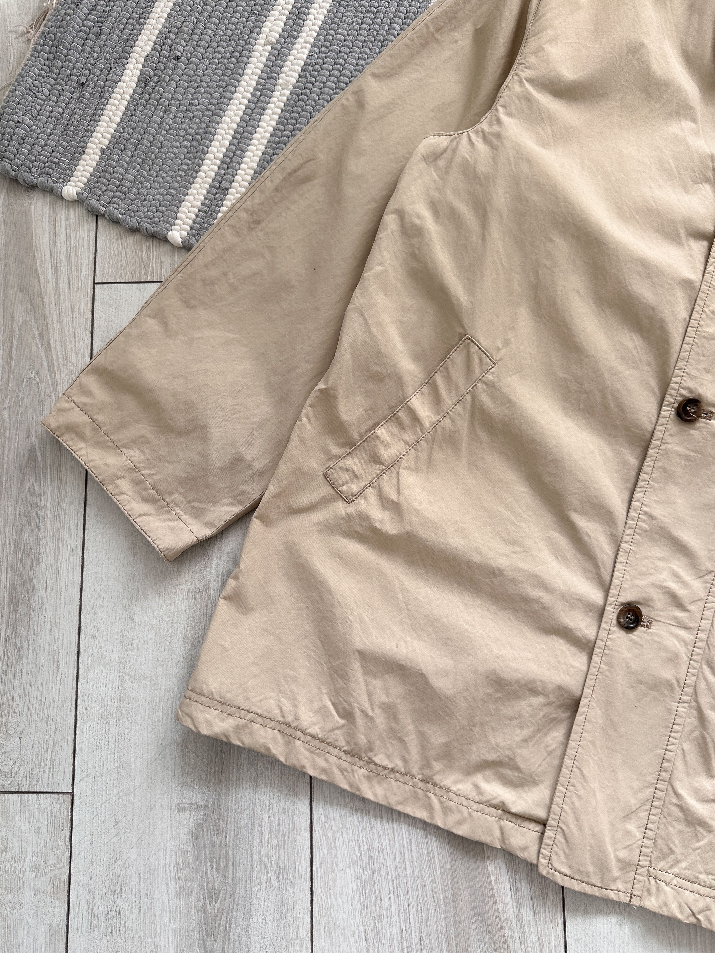 Corneliani Vintage Corneliani Beige Trench Coat Jacket Size US L / EU 52-54 / 3 - 4 Thumbnail
