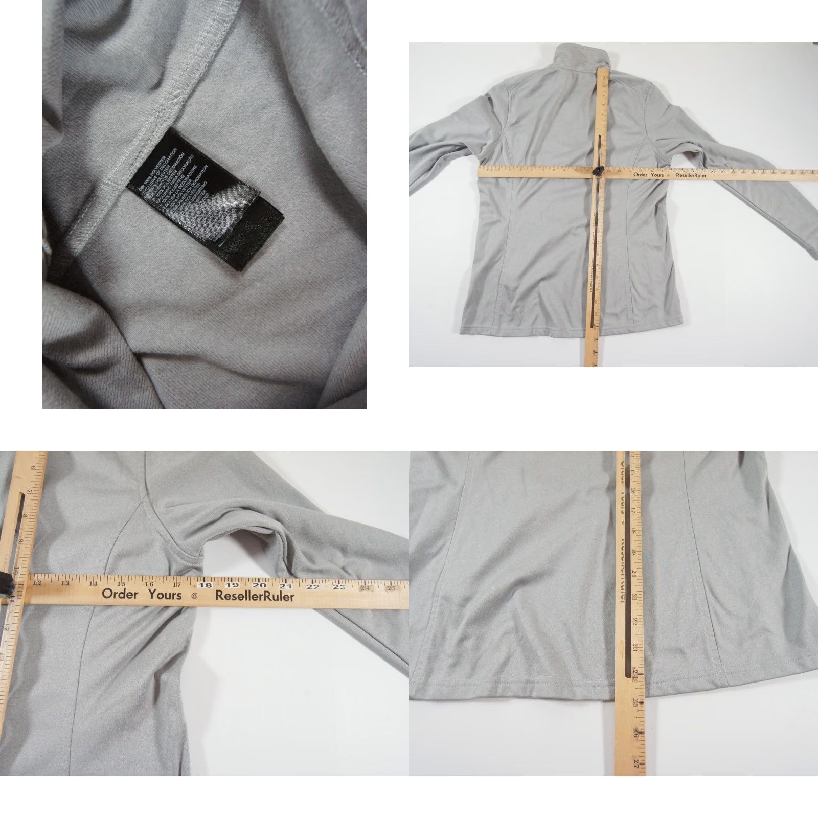 The North Face The North Face Women’s Tech Fleece 1/4 Zip Sweater - Gray - Medium - Pullover - Lightweight Activewear Size M / US 6-8 / IT 42-44 - 8 Thumbnail