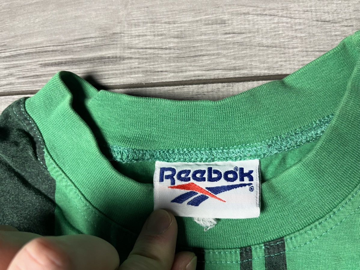 Reebok Vintage Reebok Striped tshirt size XXLarge Size US XXL / EU 58 / 5 - 4 Thumbnail